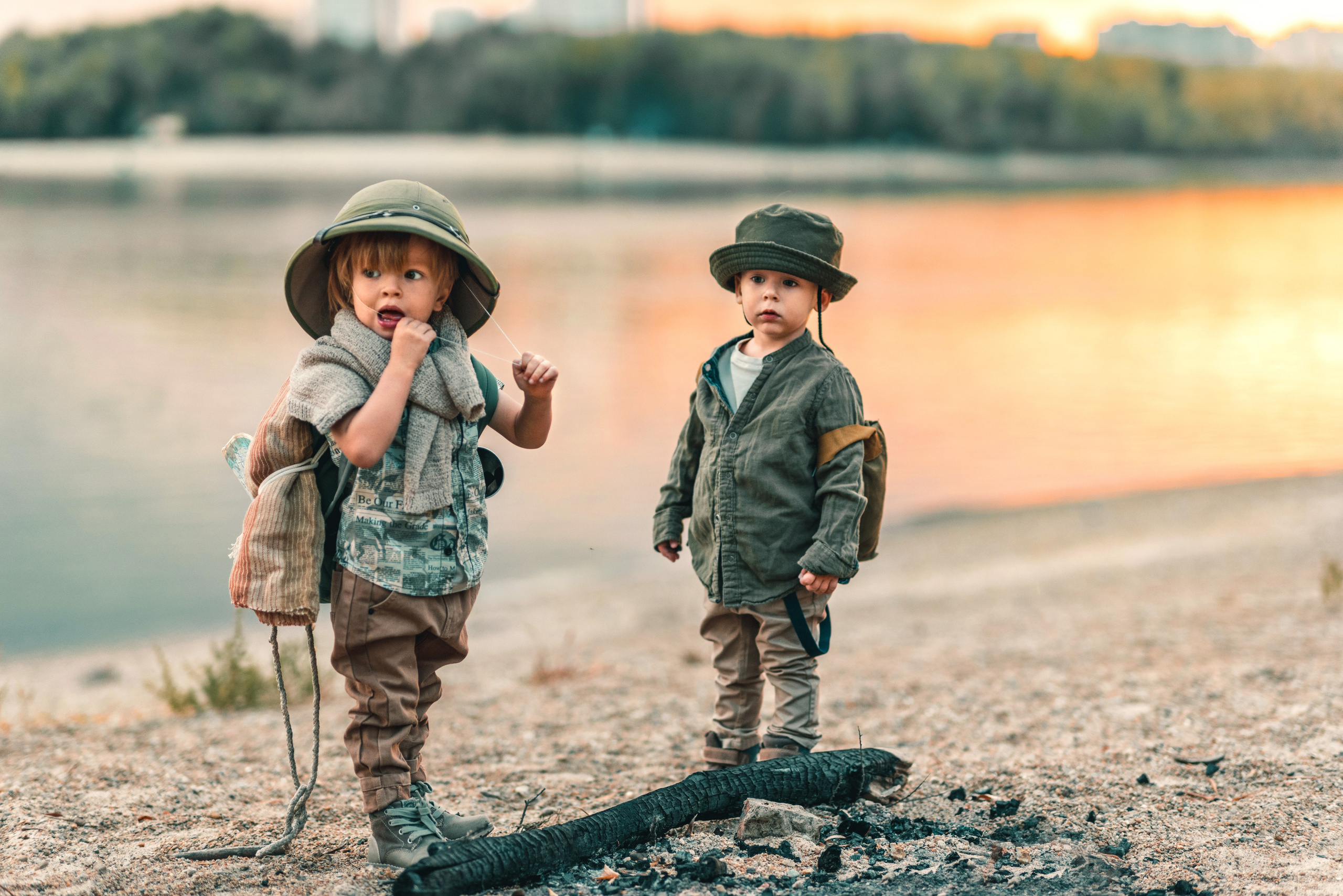 «Приключения» Гордей и Роберт. Семейный детский фотограф видеограф в Омске Юлия Татаринова