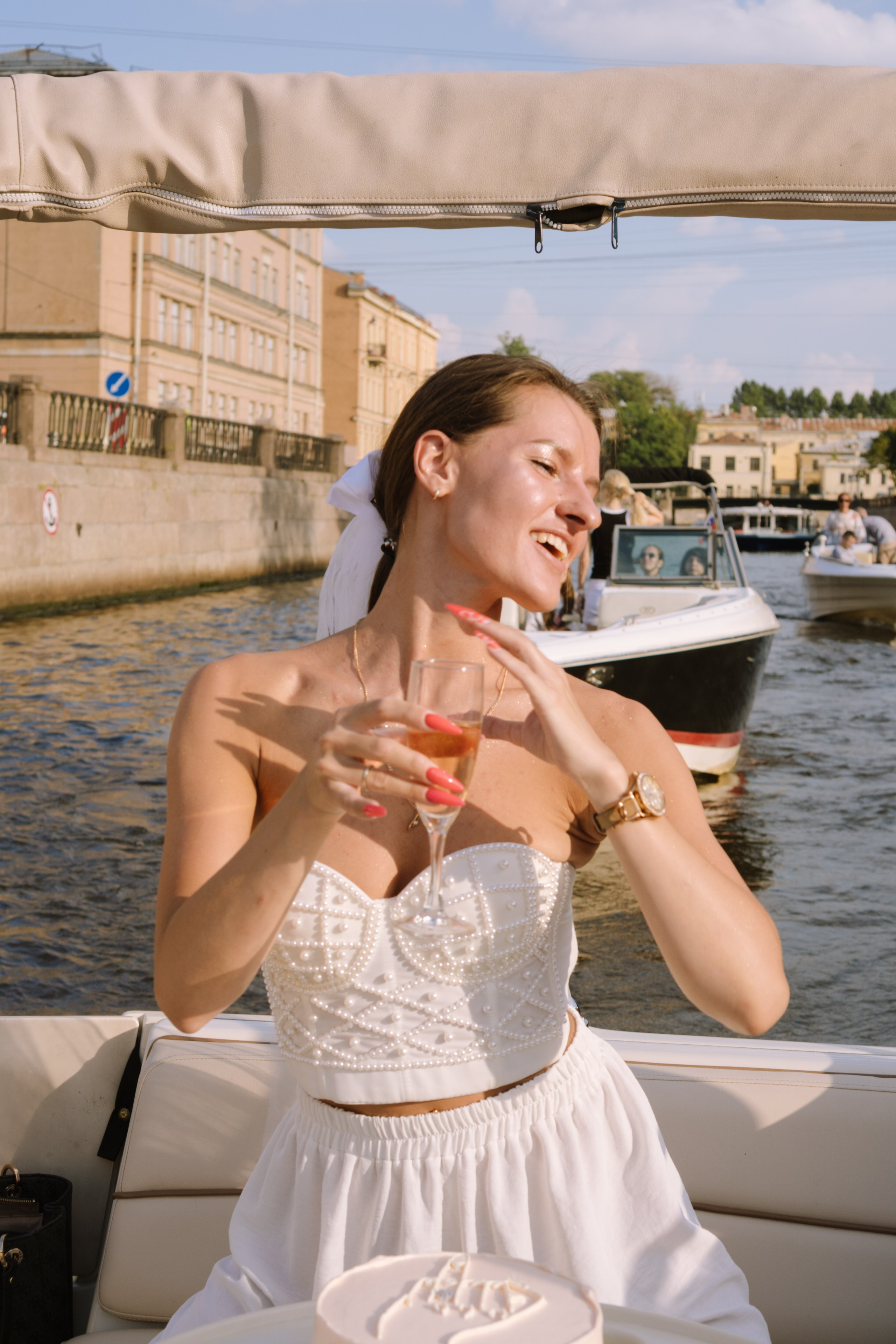 ДЕВИЧНИК НА КАТЕРЕ. Профессиональный фотограф, Санкт-Петербург — Виктория Богомолова