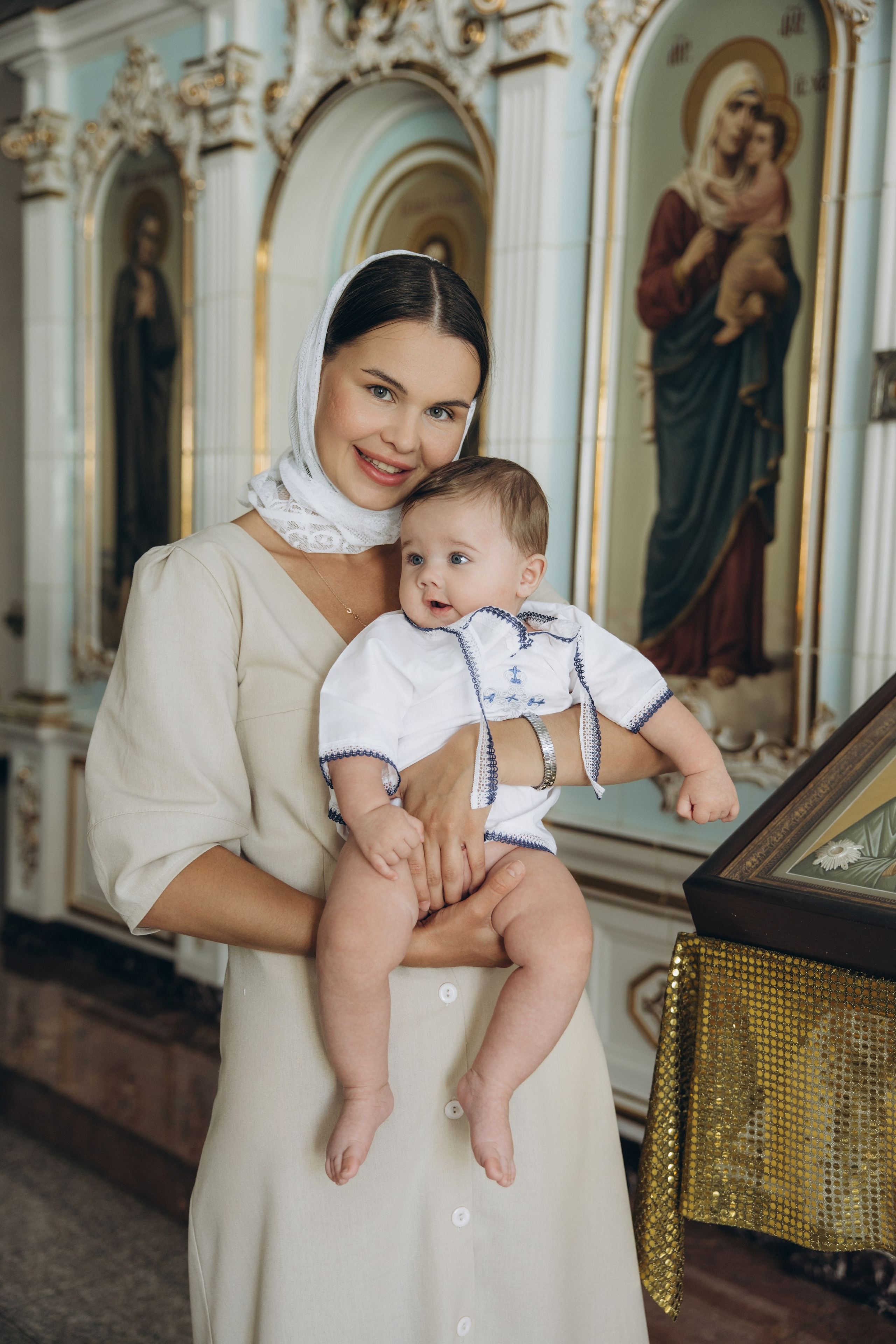 Крещение Демида. Свадебный, семейный фотограф в Иркутске Светлана Макаричева