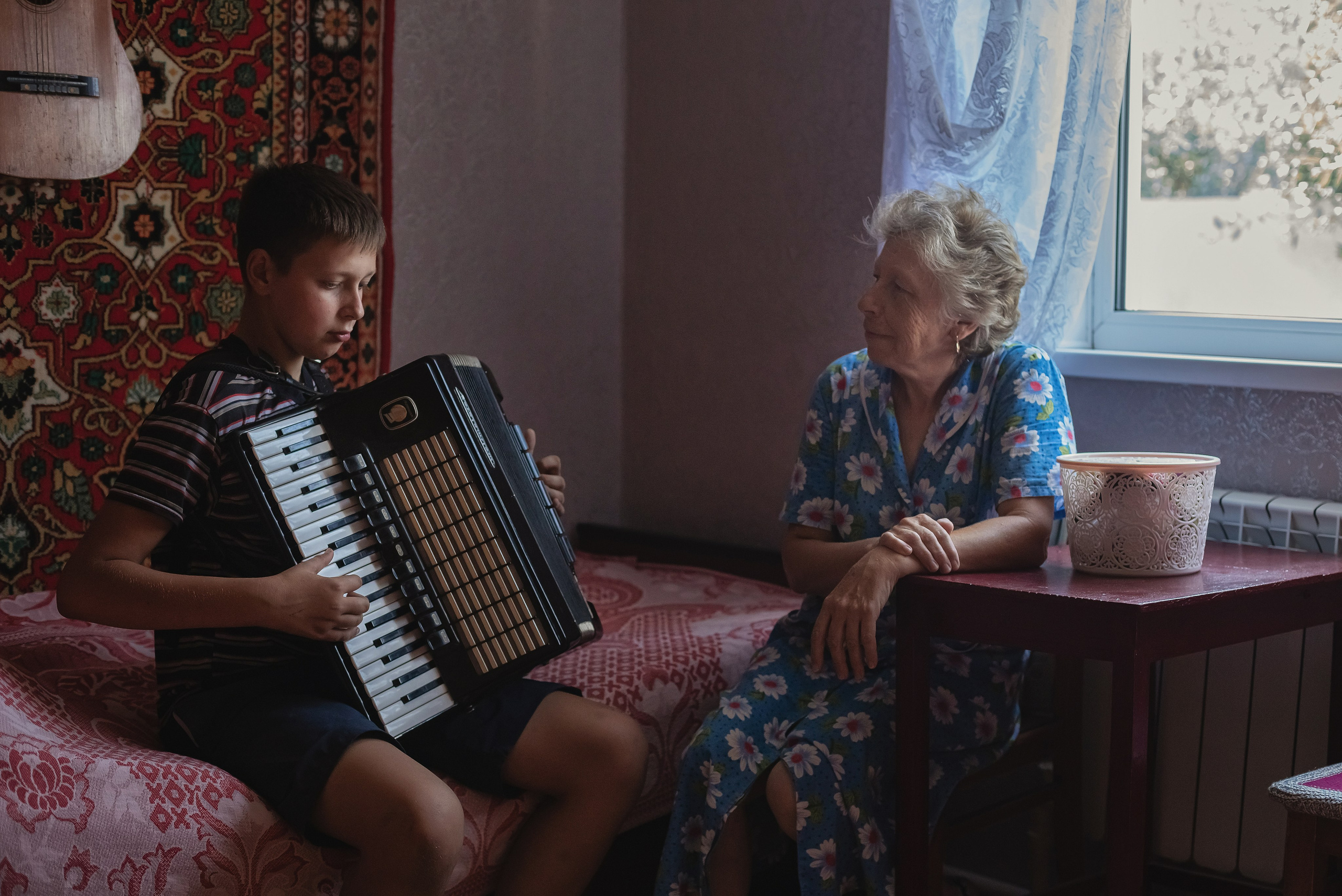 Любимая бабушка. Детский и семейный фотограф Анастасия Акатьева Оренбург/Курган