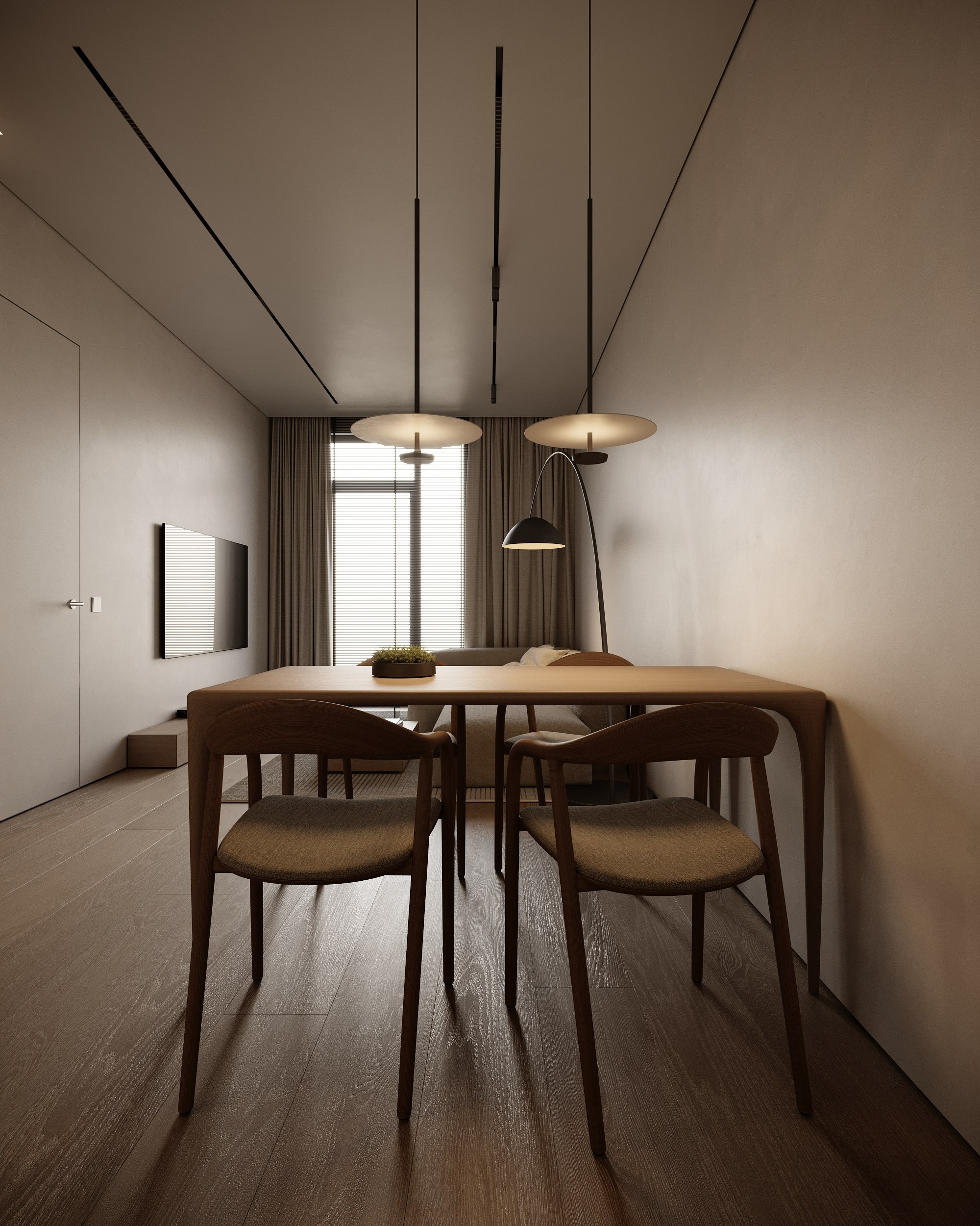 Современная квартира для семейной пары в ЖК Нагатино АйЛенд. Дизайн интерьера Санкт-Петербург | Москва | Калининград