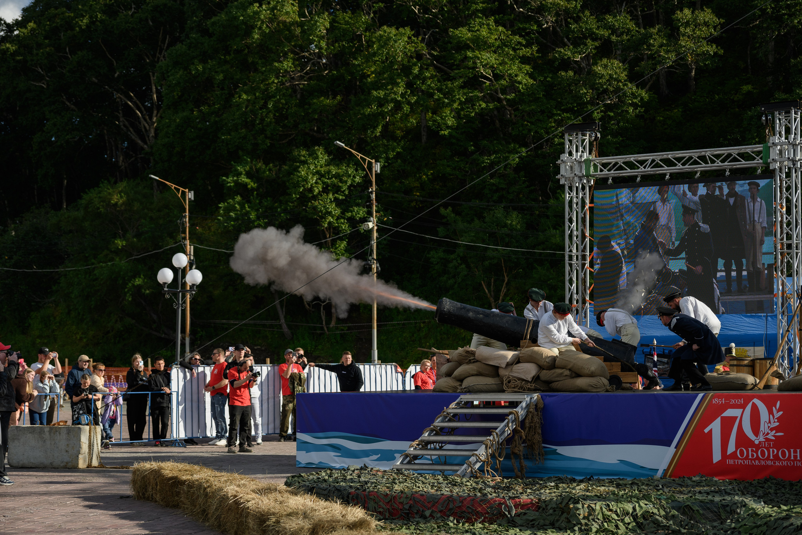 День города, оборона, Петропавловск-Камчатский, Камчатка, праздник, репортаж, люди