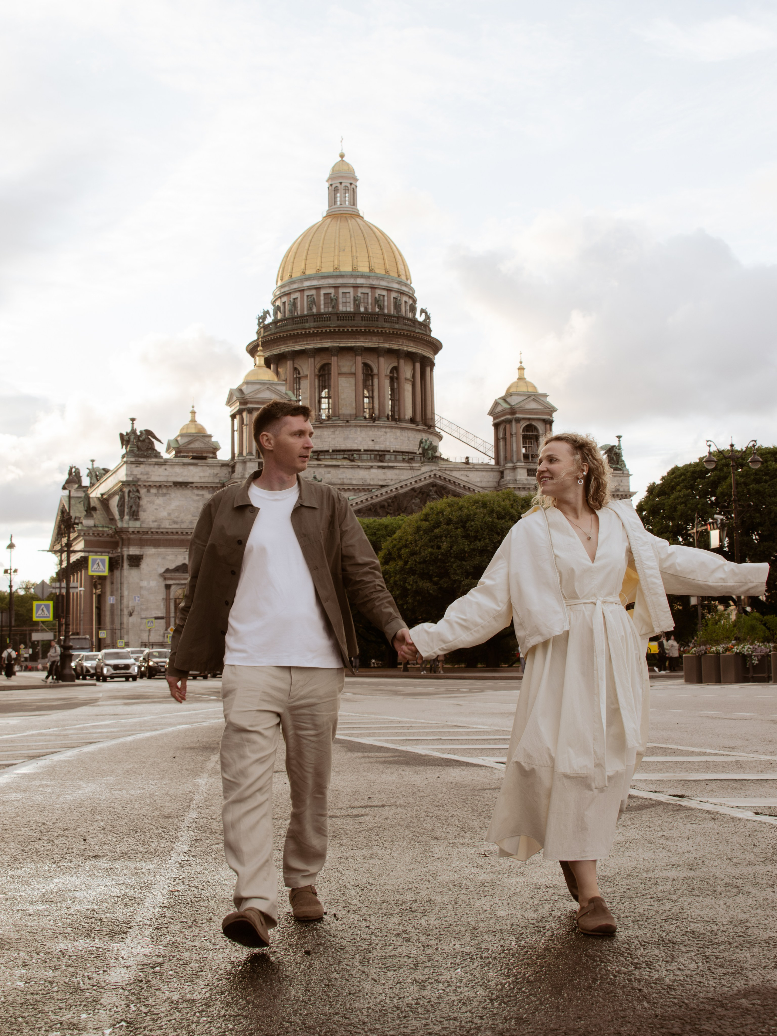 Фотопрогулка гостей из Минска. Фотограф в Санкт-Петербурге Ксения Яковчук