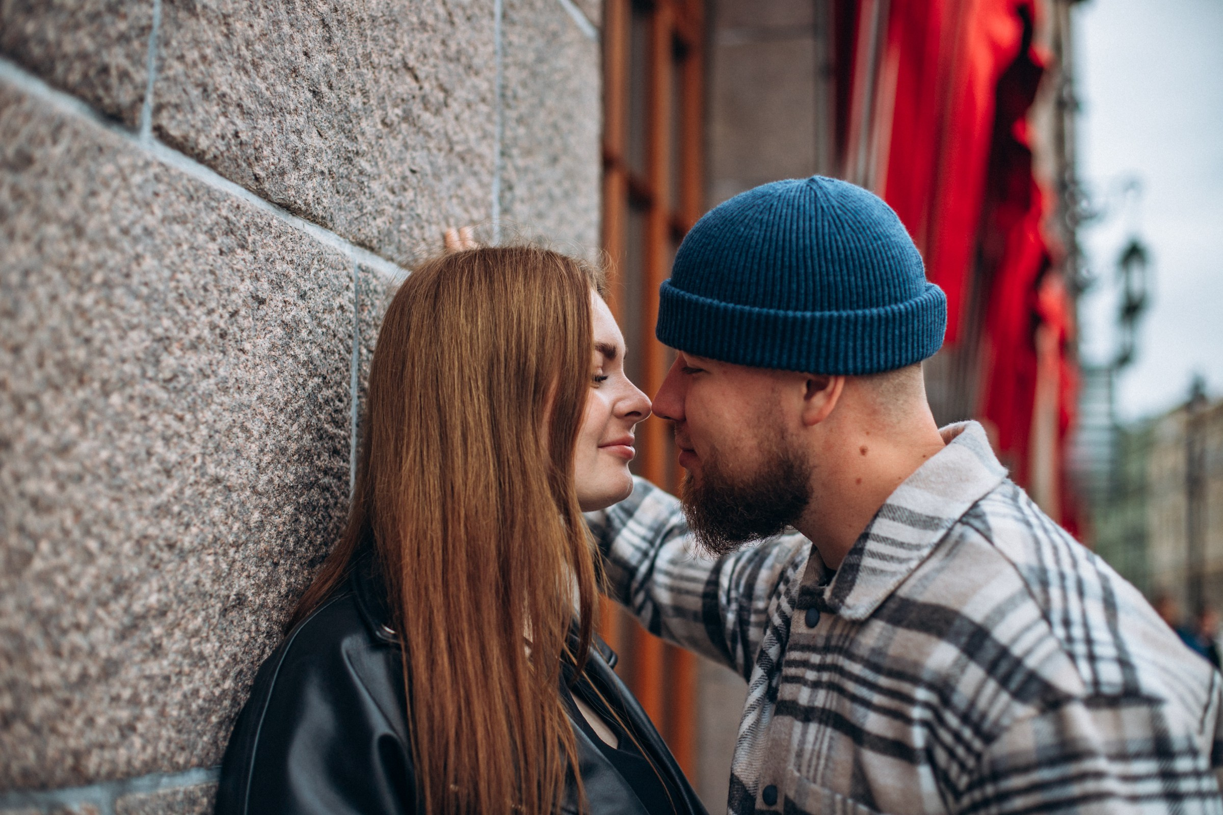 Владимир и Екатерина в октябре. Фотопрогулка в Петербурге. Индивидуальный и семейный фотограф в Санкт-Петербурге