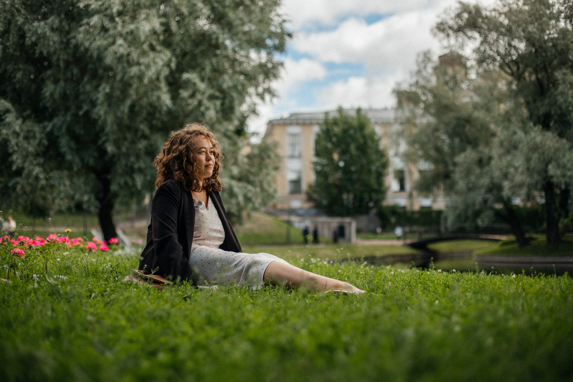 Алия в июле. Фотопрогулка в Петербурге. Индивидуальный и семейный фотограф в Санкт-Петербурге