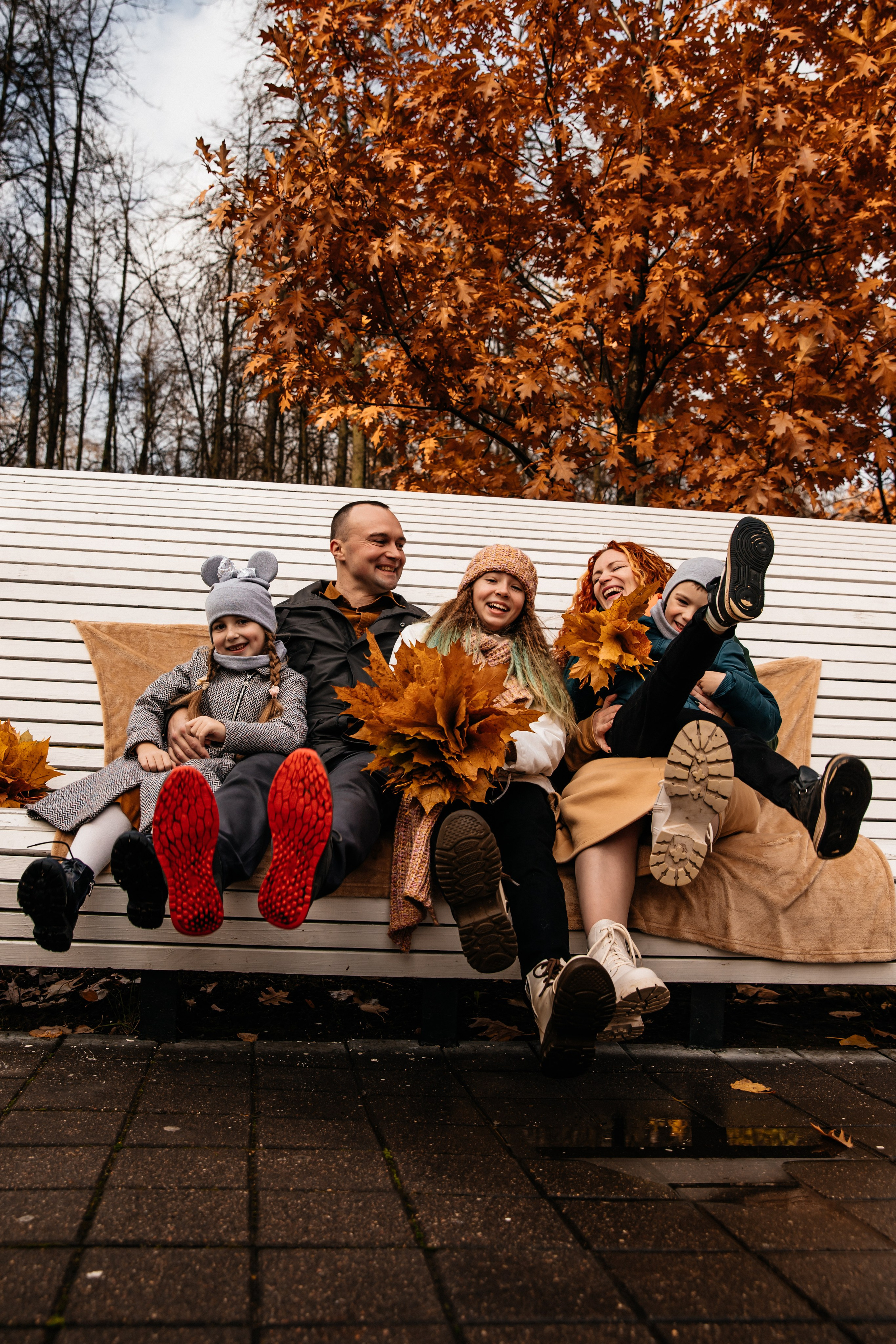 Мария, Павел, Даша, Арина и Миша — семейная фотосессия. Семейный и свадебный фотограф Минск, Барановичи Ольга Пахомова