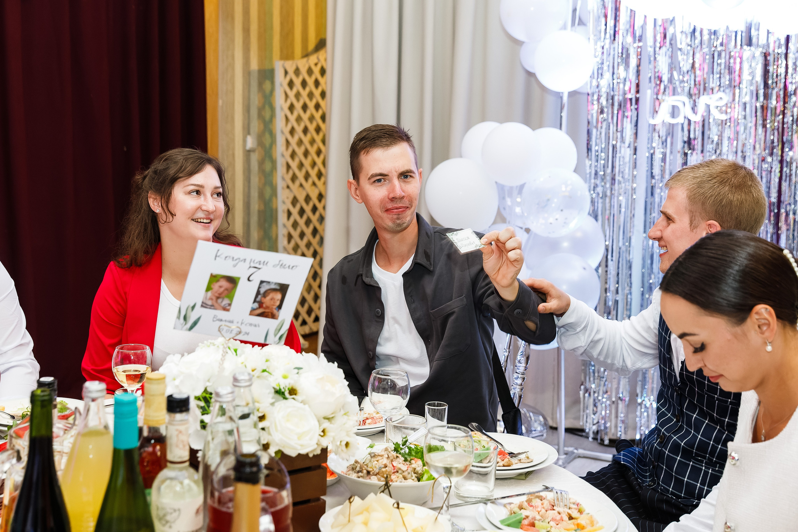 Свадебный банкет. Свадебный и портретный фотограф в Санкт-Петербурге Анна Демьянова
