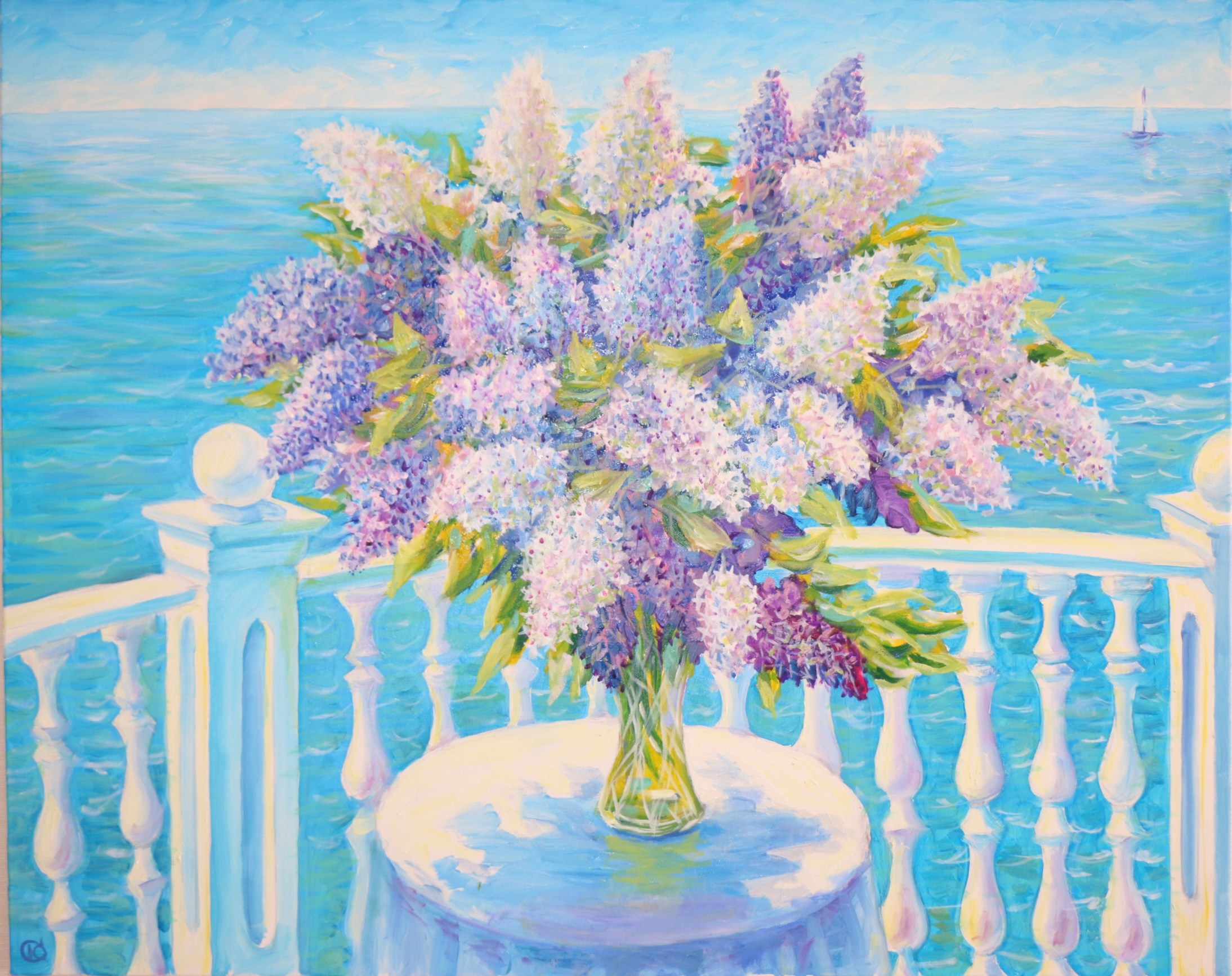 Цветы. Продажа картин маслом на холсте в г. Ялта