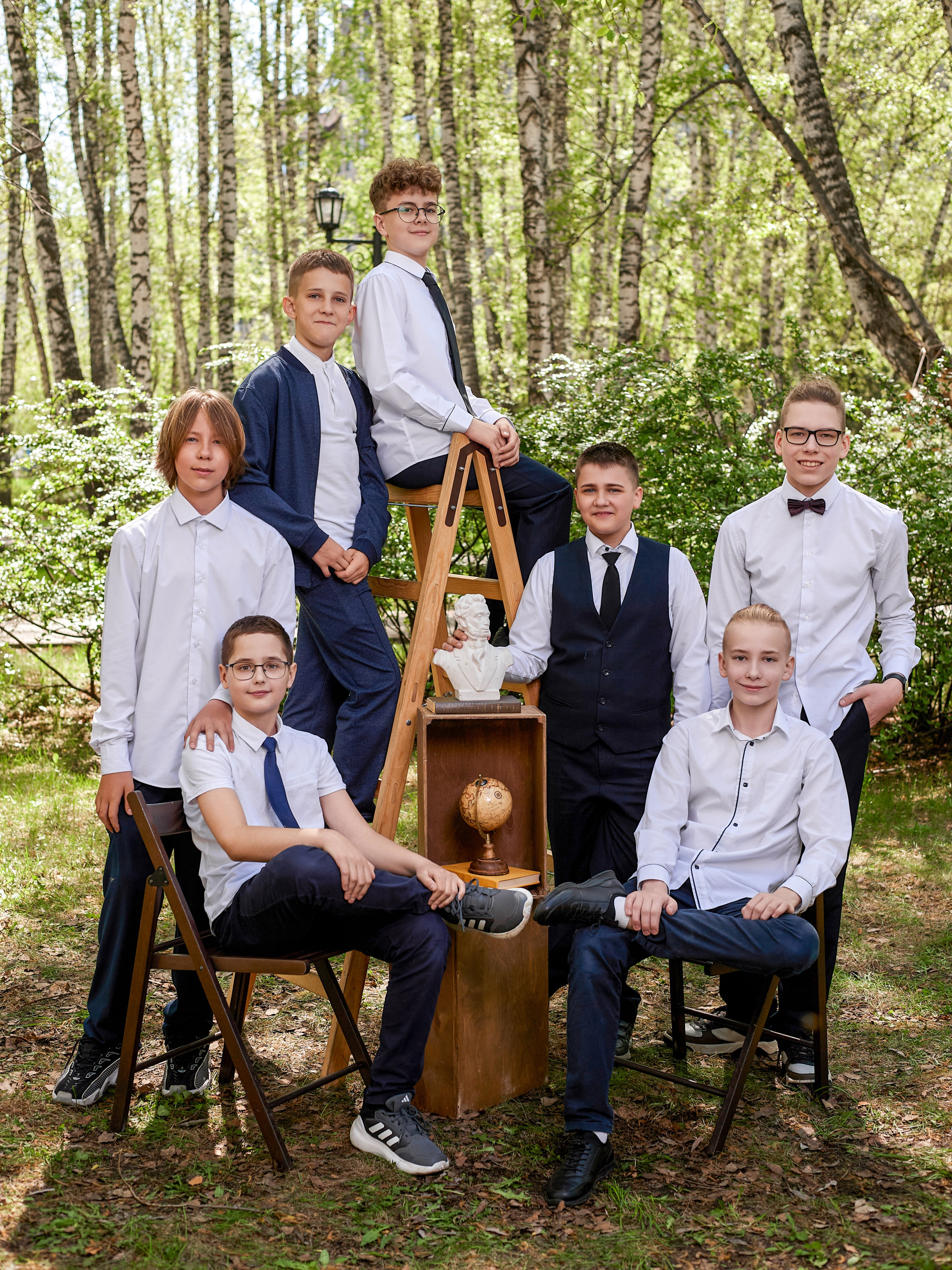 Общие фотографии 1-11 класс. Выпускные альбомы в Тюмени для школ, садов, вузов спортивных секций