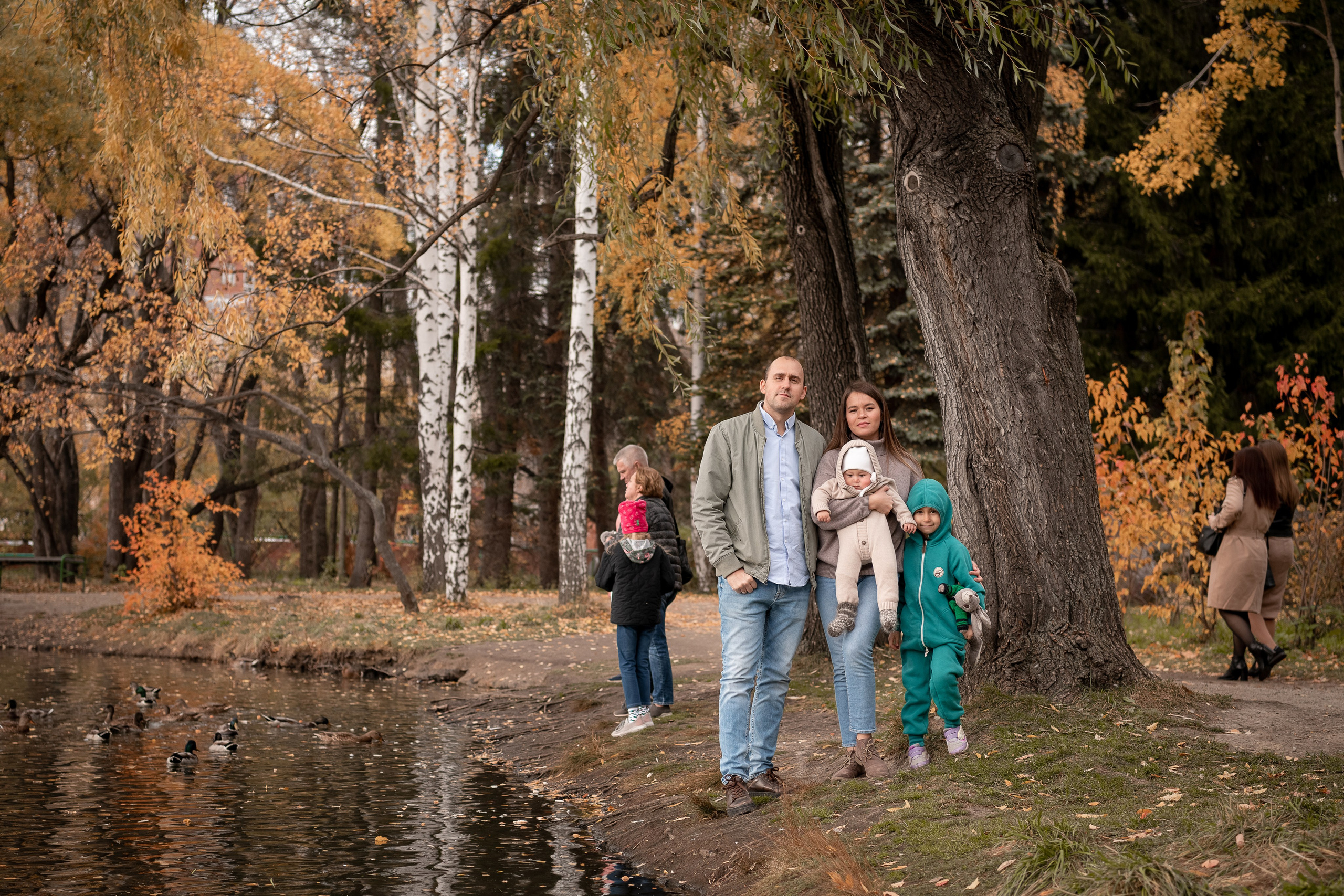 Осенняя семейная. Фомина Елена Свадебный и семейный фотограф