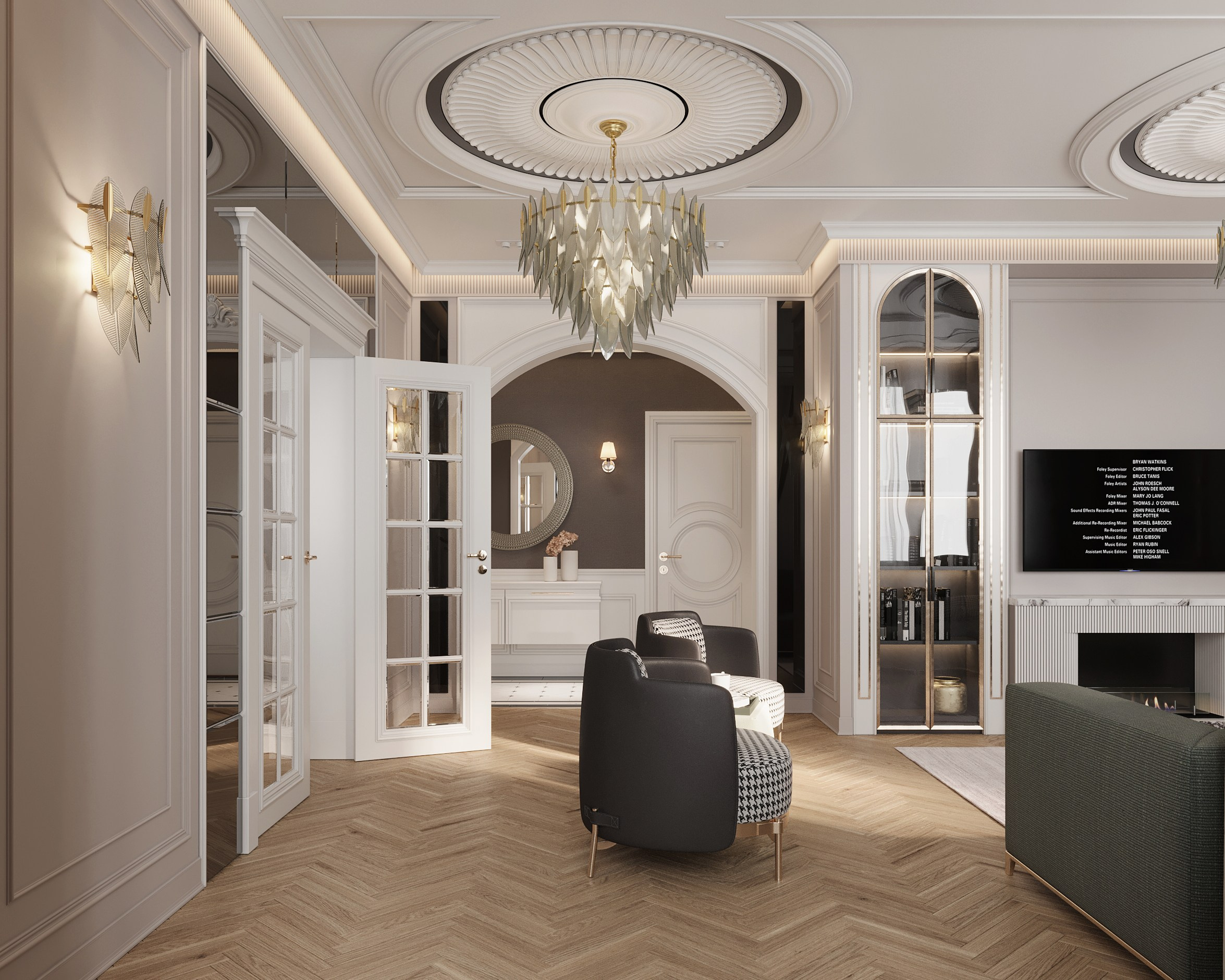 ЖК «REMIZOVKA», 153 м². Room Design Studio