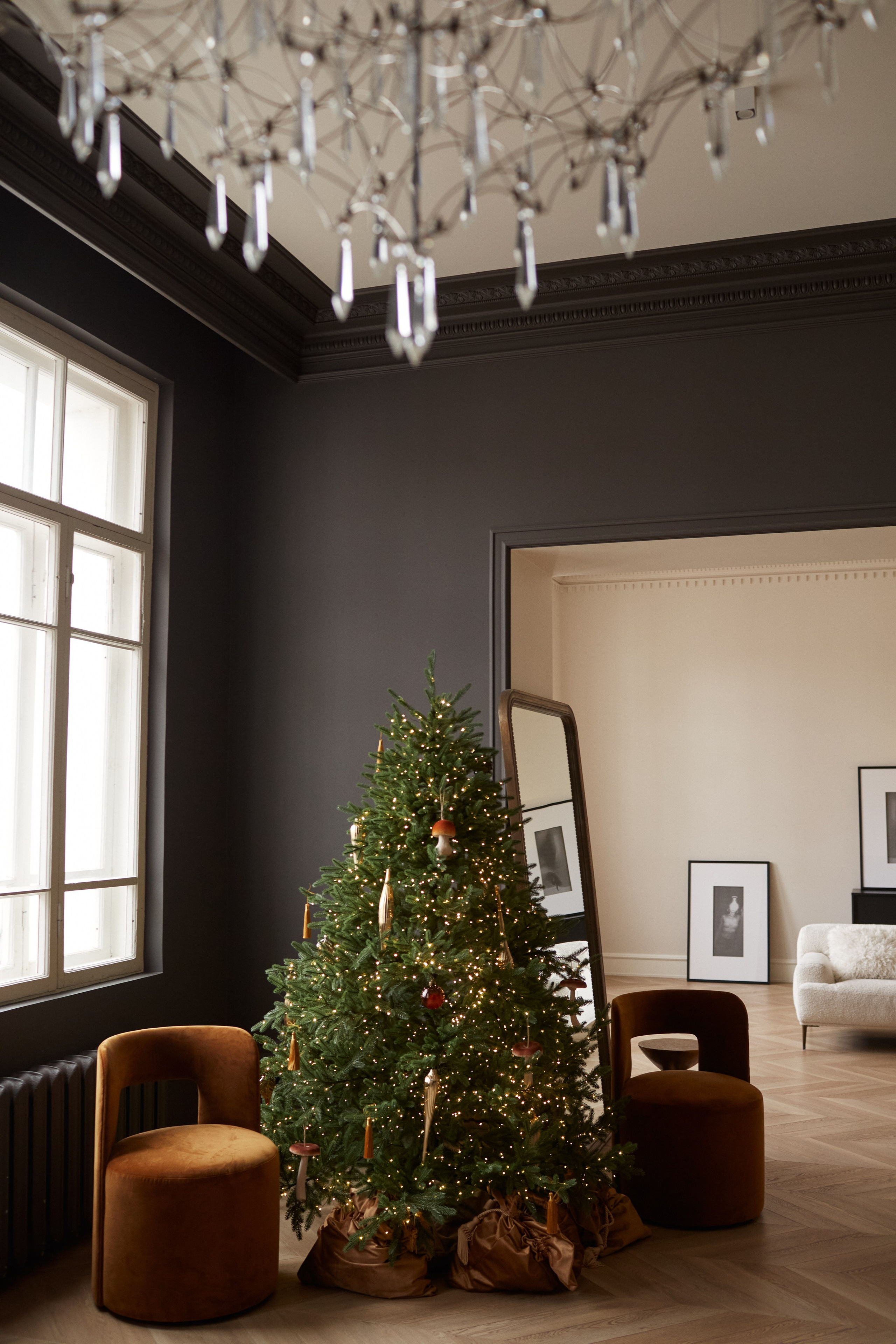 Новогодний интерьер фотостудии «Париж», город Краснодар. Семейный и детский фотограф в Краснодаре Анна Трашкова