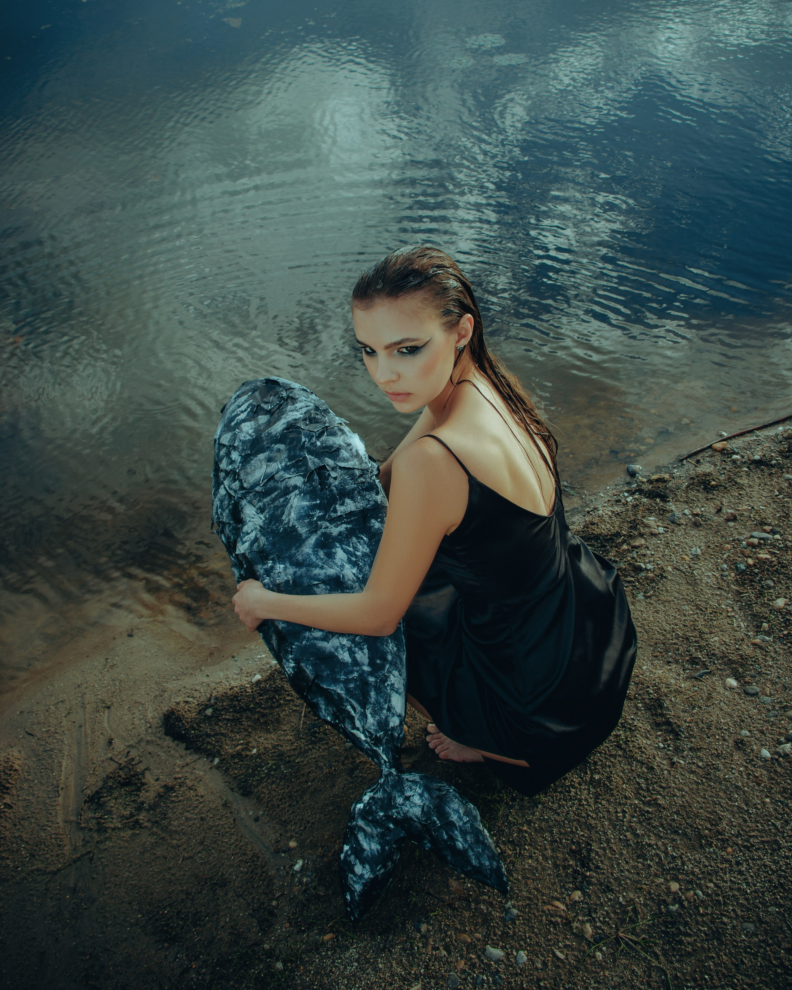 With fish. Блиновская Дарья|Арт-фотограф