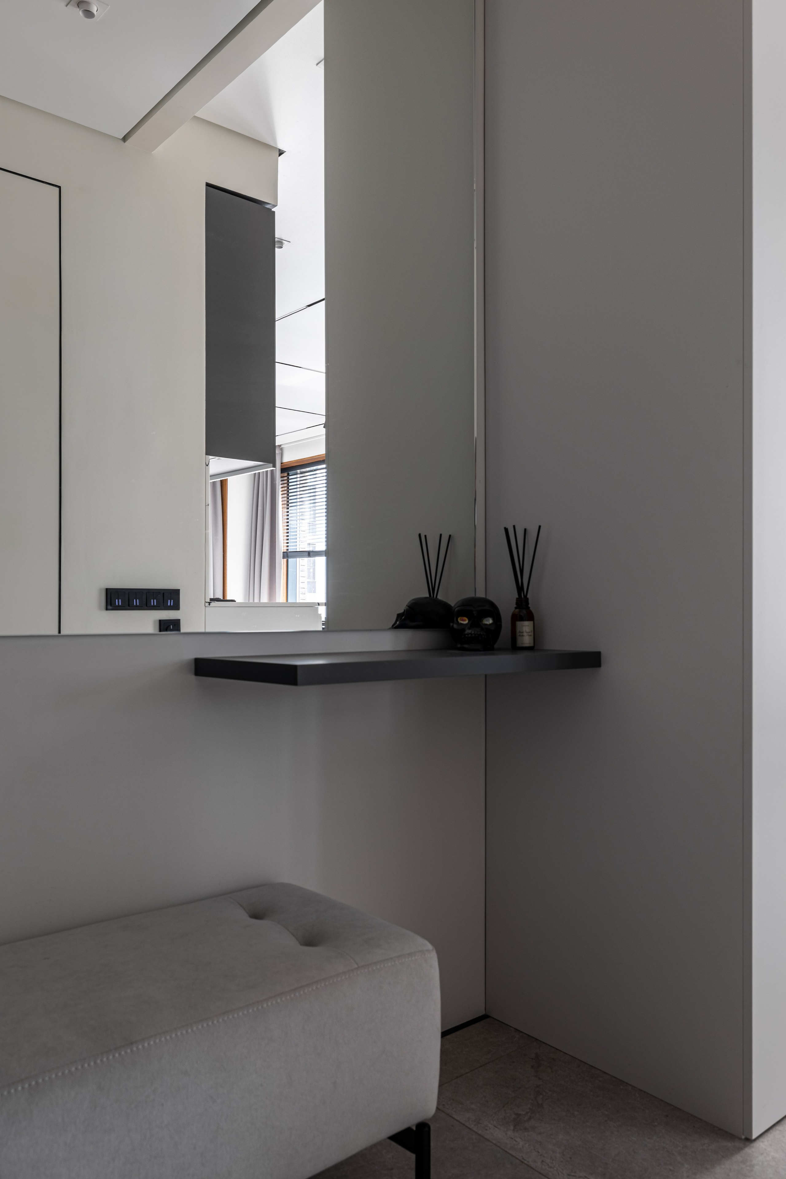 Дизайнерская семейная квартира с панорамными окнами. Veselinskiy| Интерьерный фотограф | Москва