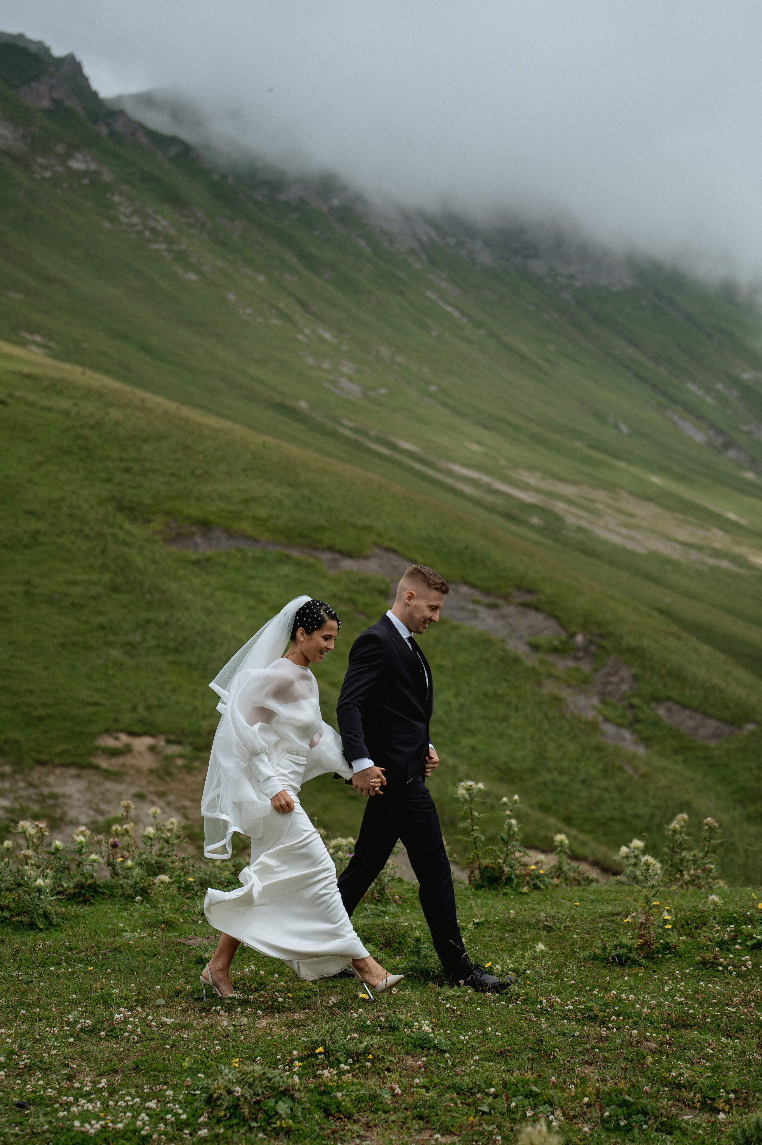 Свадьба в горах. Свадебный и семейный фотограф в Анапе Елена Полетаева
