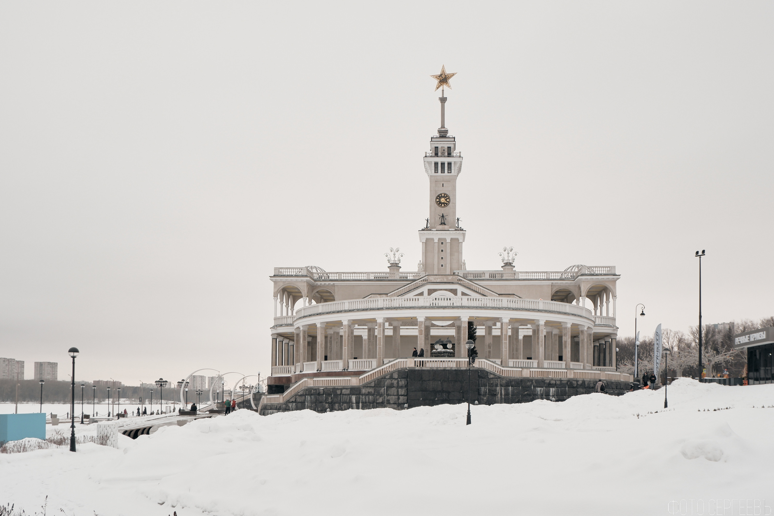 Северный Речной Вокзал. Москва. Зима. Fujifilm X-A5 XC 15-45mm