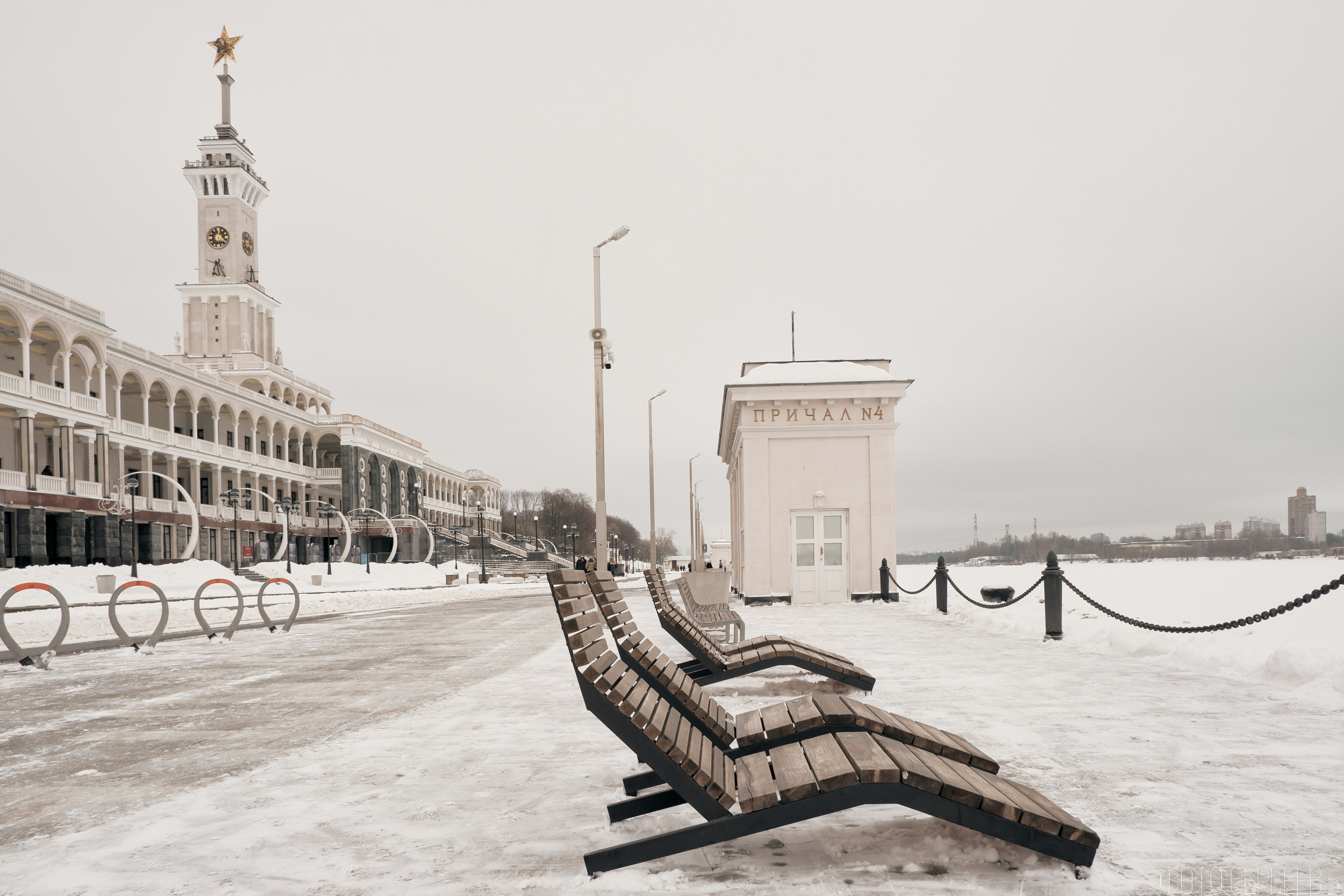 Северный Речной Вокзал. Москва. Зима. Fujifilm X-A5 XC 15-45mm