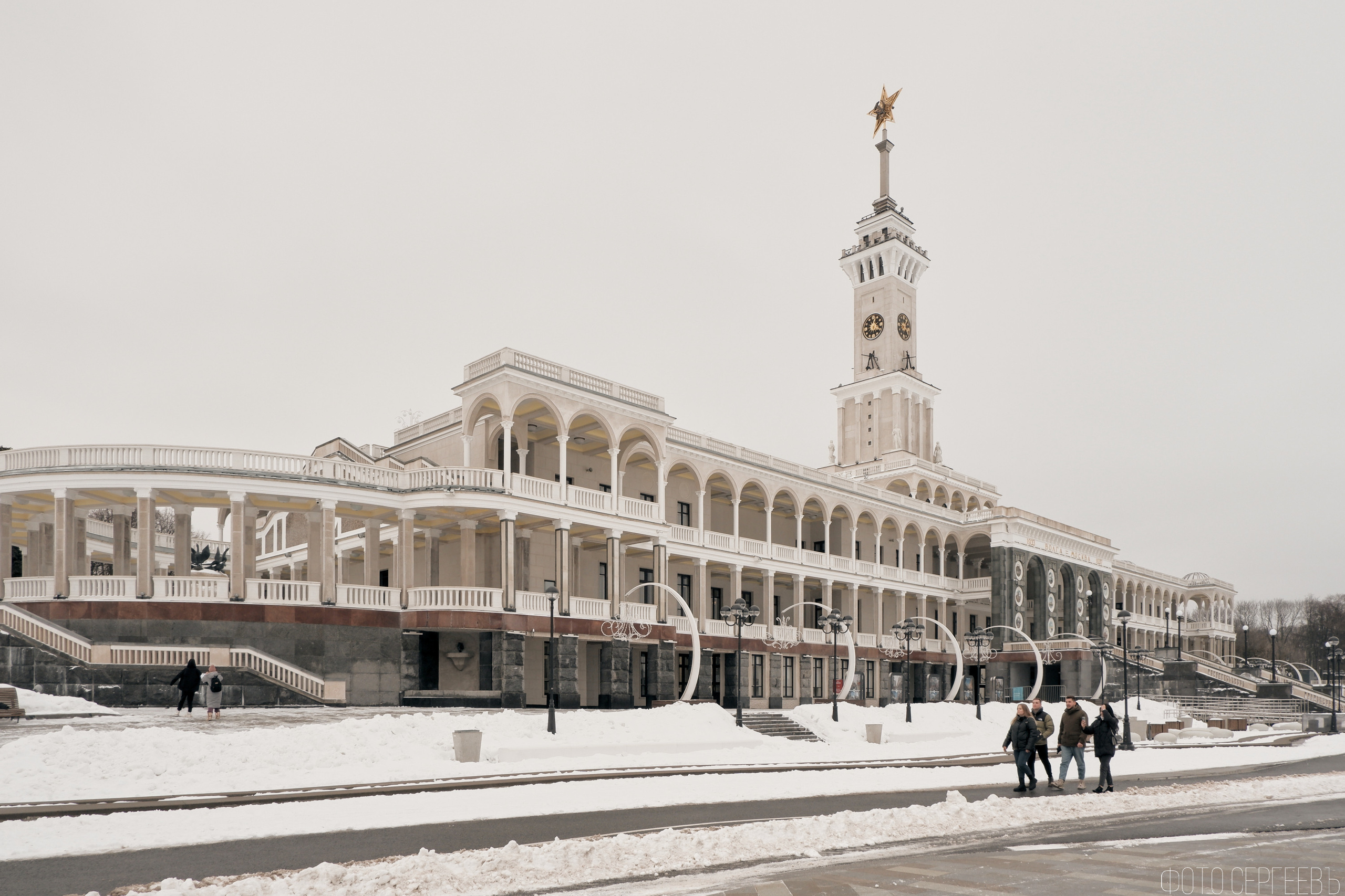 Северный Речной Вокзал. Москва. Зима. Fujifilm X-A5 XC 15-45mm