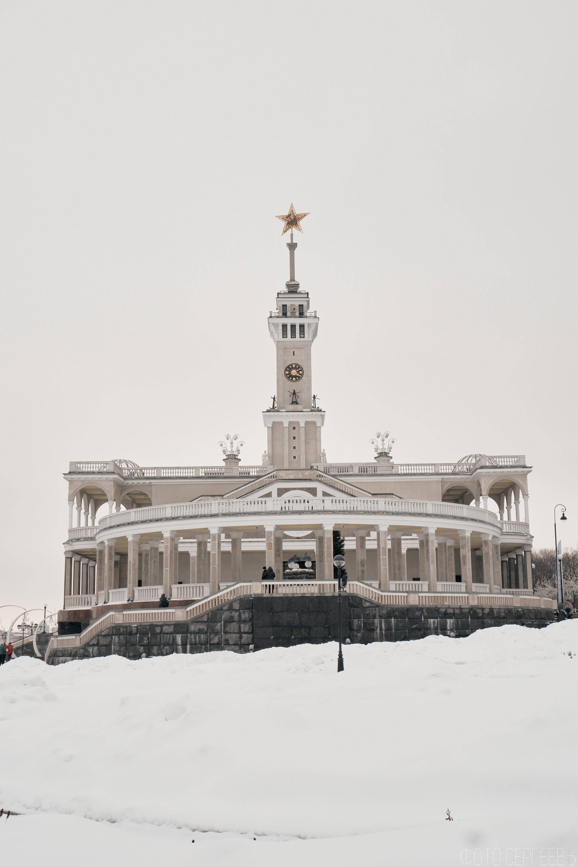 Северный Речной Вокзал. Москва. Зима. Fujifilm X-A5 XC 15-45mm