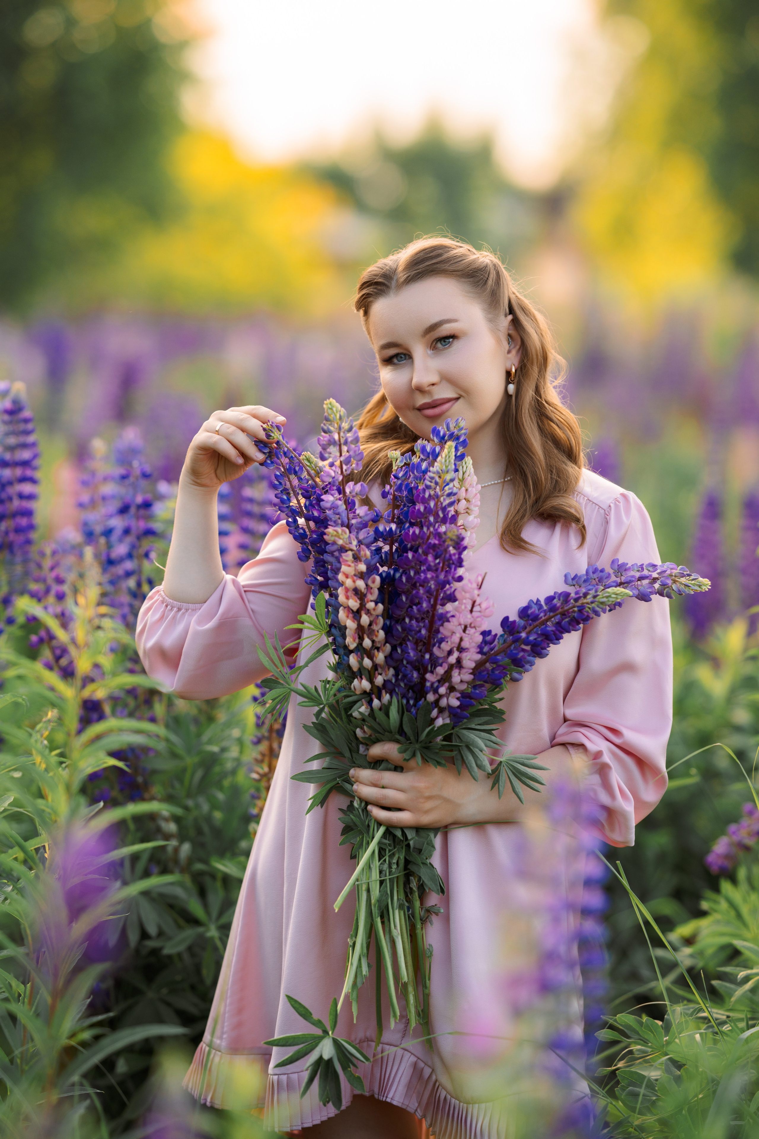 Люпины. Свадебный фотограф Светлана Симбирская