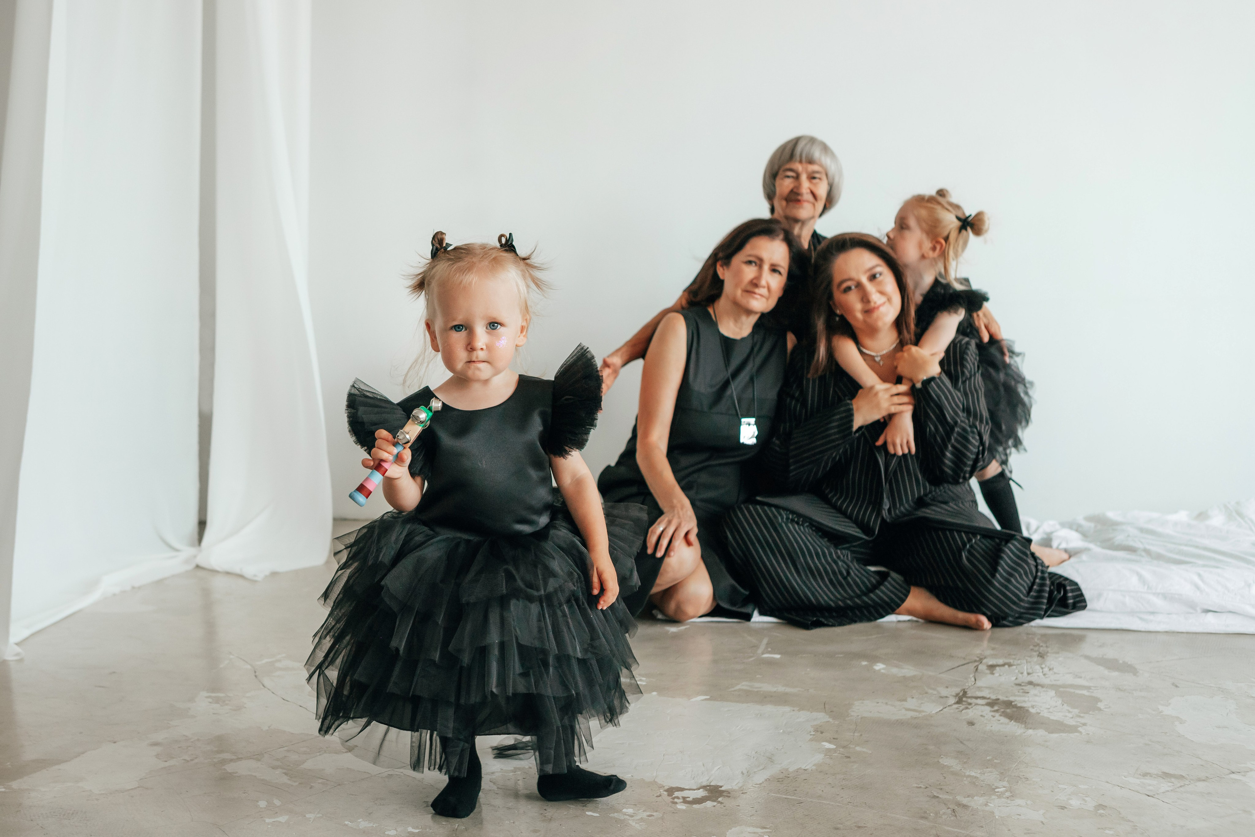 Женское поколение. Семья Кати. Семейный и детский фотограф в г. Новосибирске Макеева Анастасия