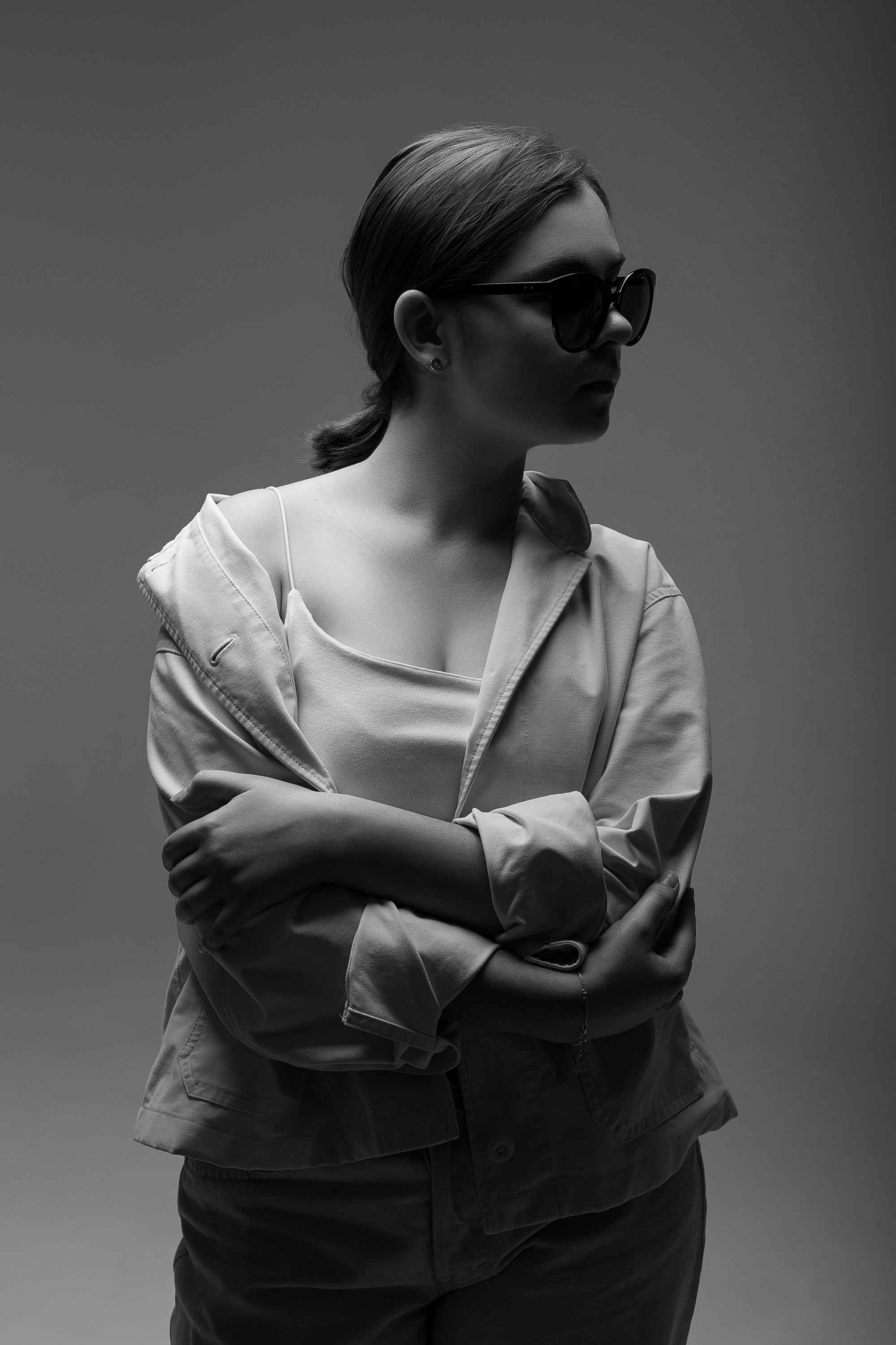 Черно-белые портреты. Семейный фотограф в Москве Евгения Соловьёва