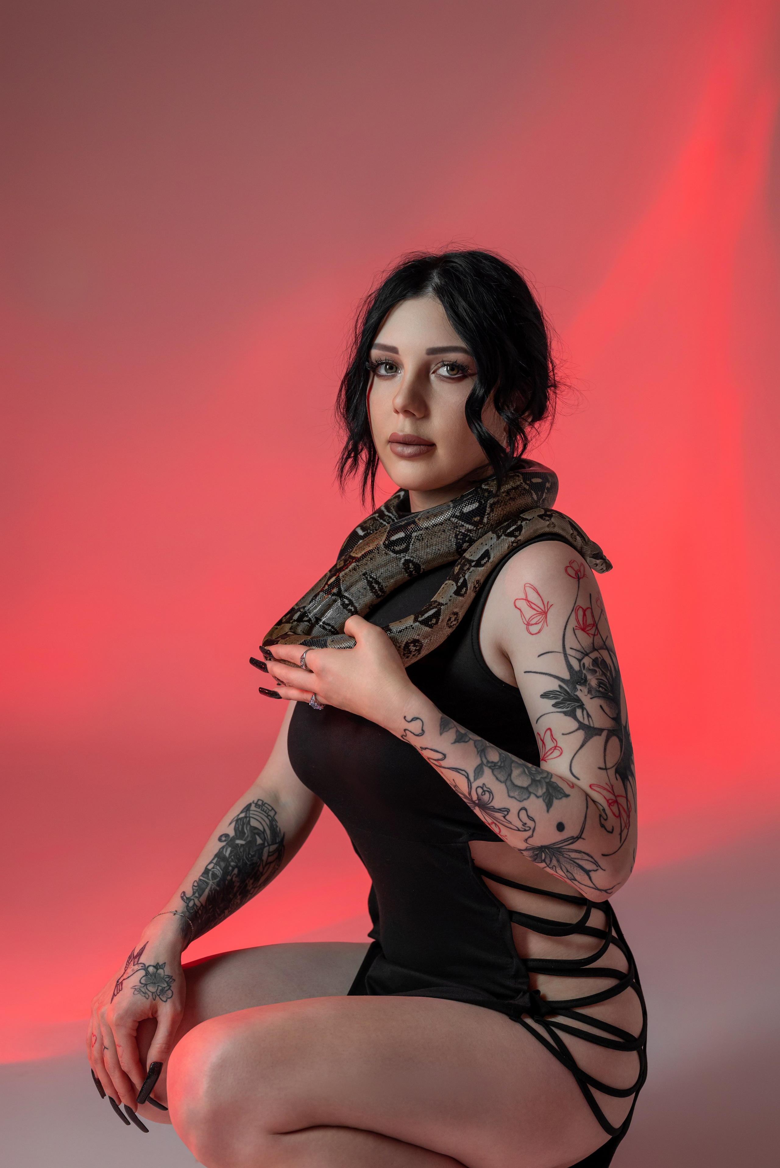 Фотопроект со змеёй 2025 г. Фотограф в городе Салават