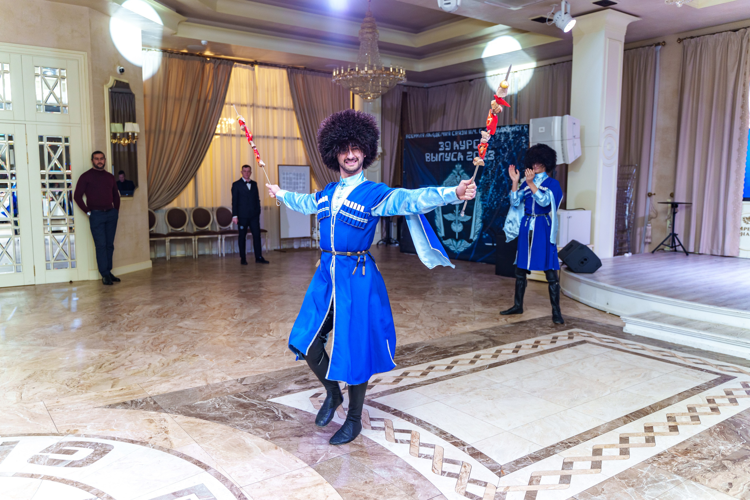 Фотосъемка выпуска военной академии и вручение дипломов