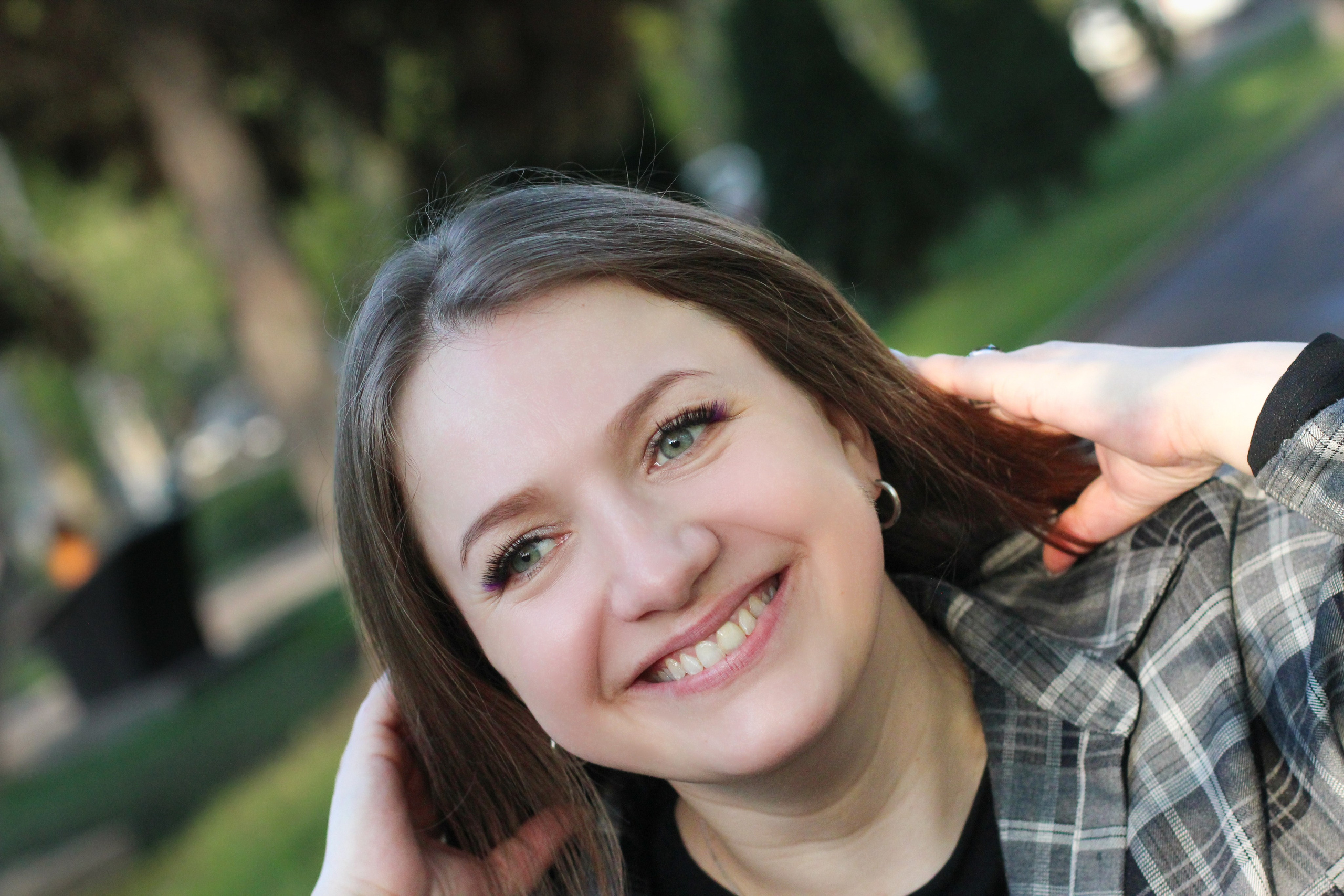 Ксения, сквер в Люблино, май. Ваш личный фотограф в Москве Мила