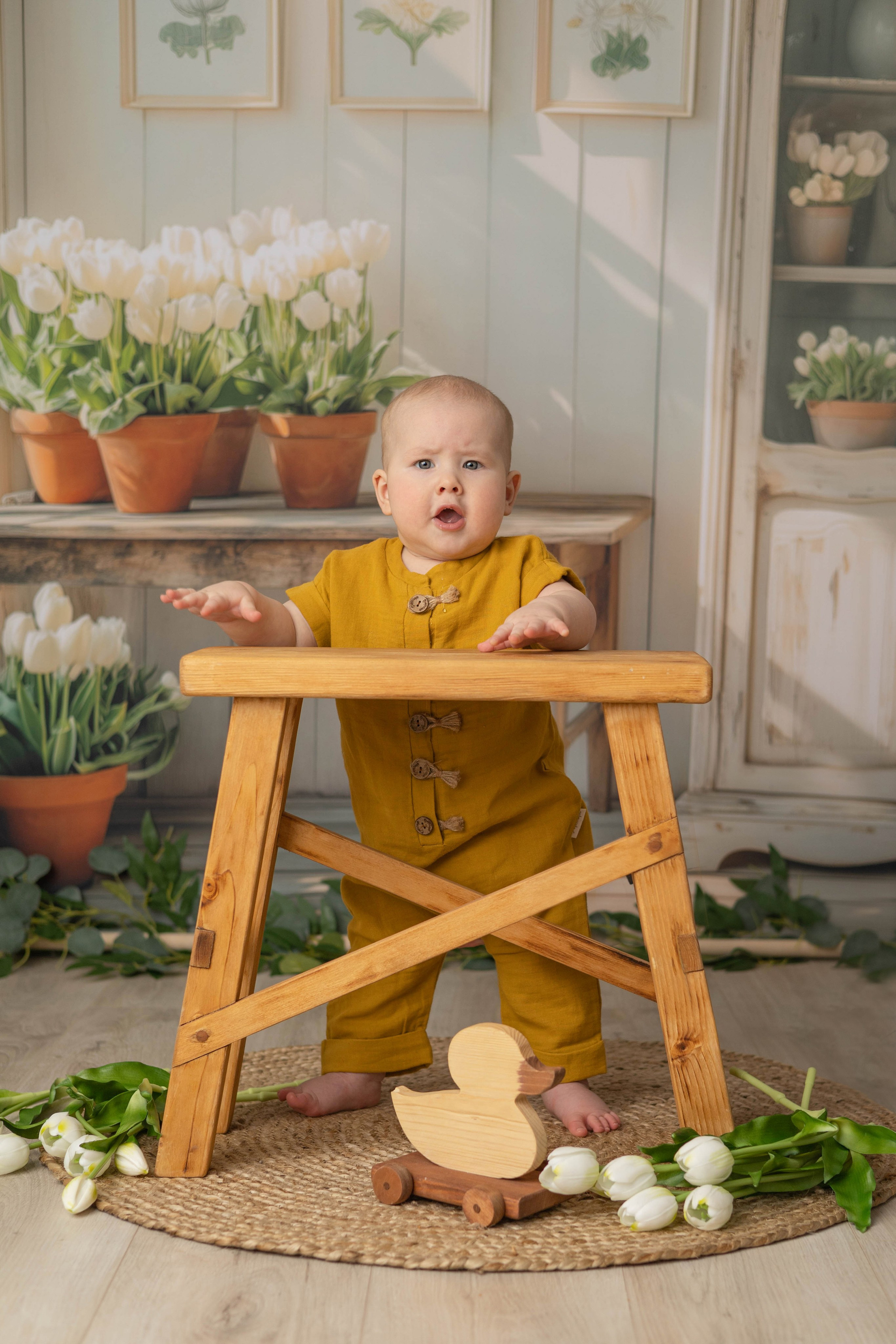«Тюльпанчики». «Вкадре» — фотосессия новорожденных Тула | детский фотограф в Туле