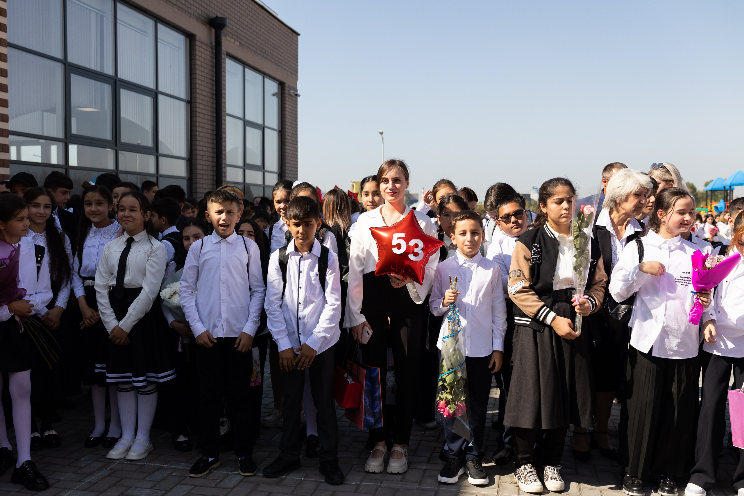 Линейка 1 сентября. Профессиональный Фотограф в Москве Андрей Славнов