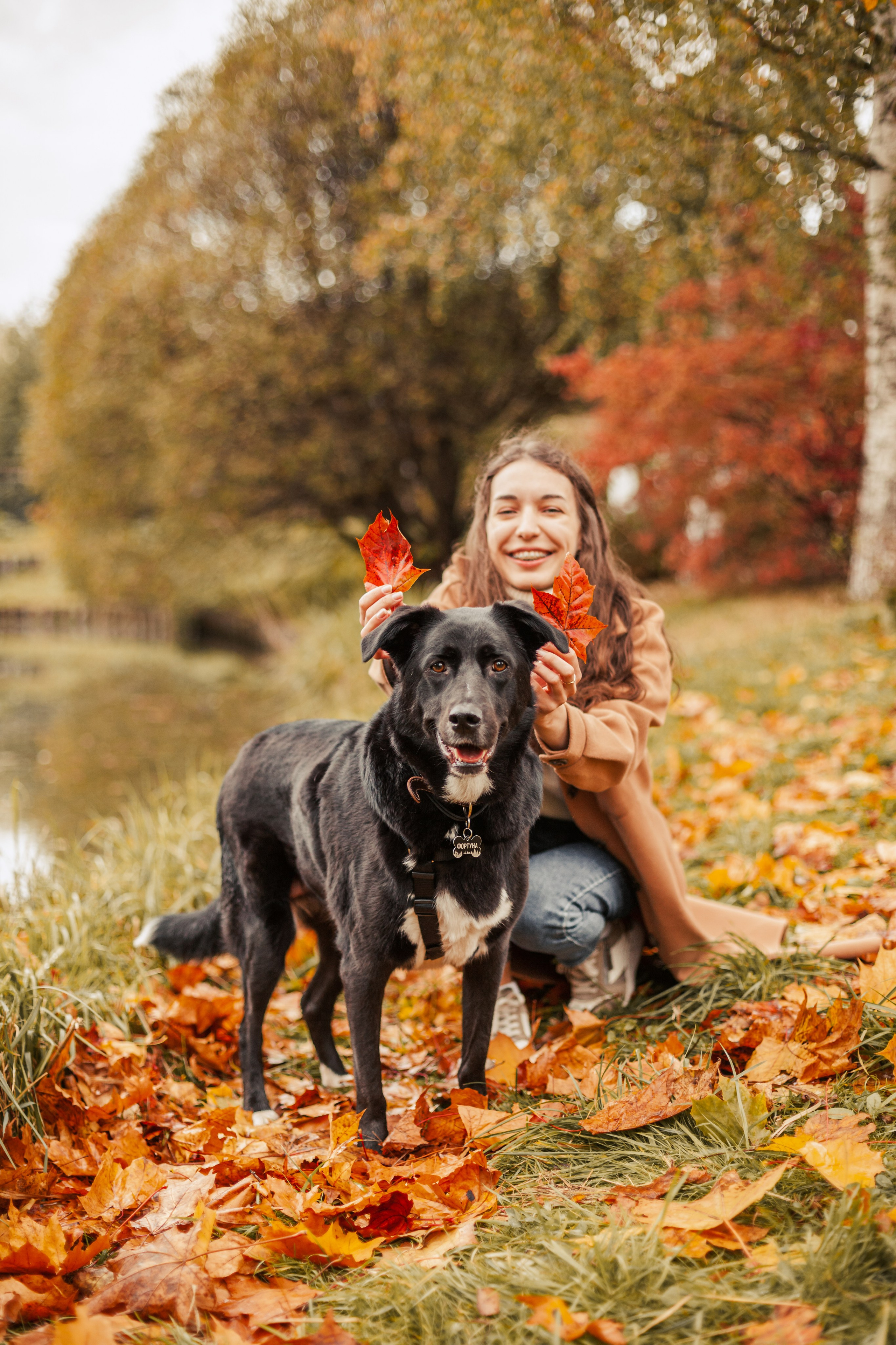 Юля и Фортуна. Фотограф-анималист Татьяна Степанова