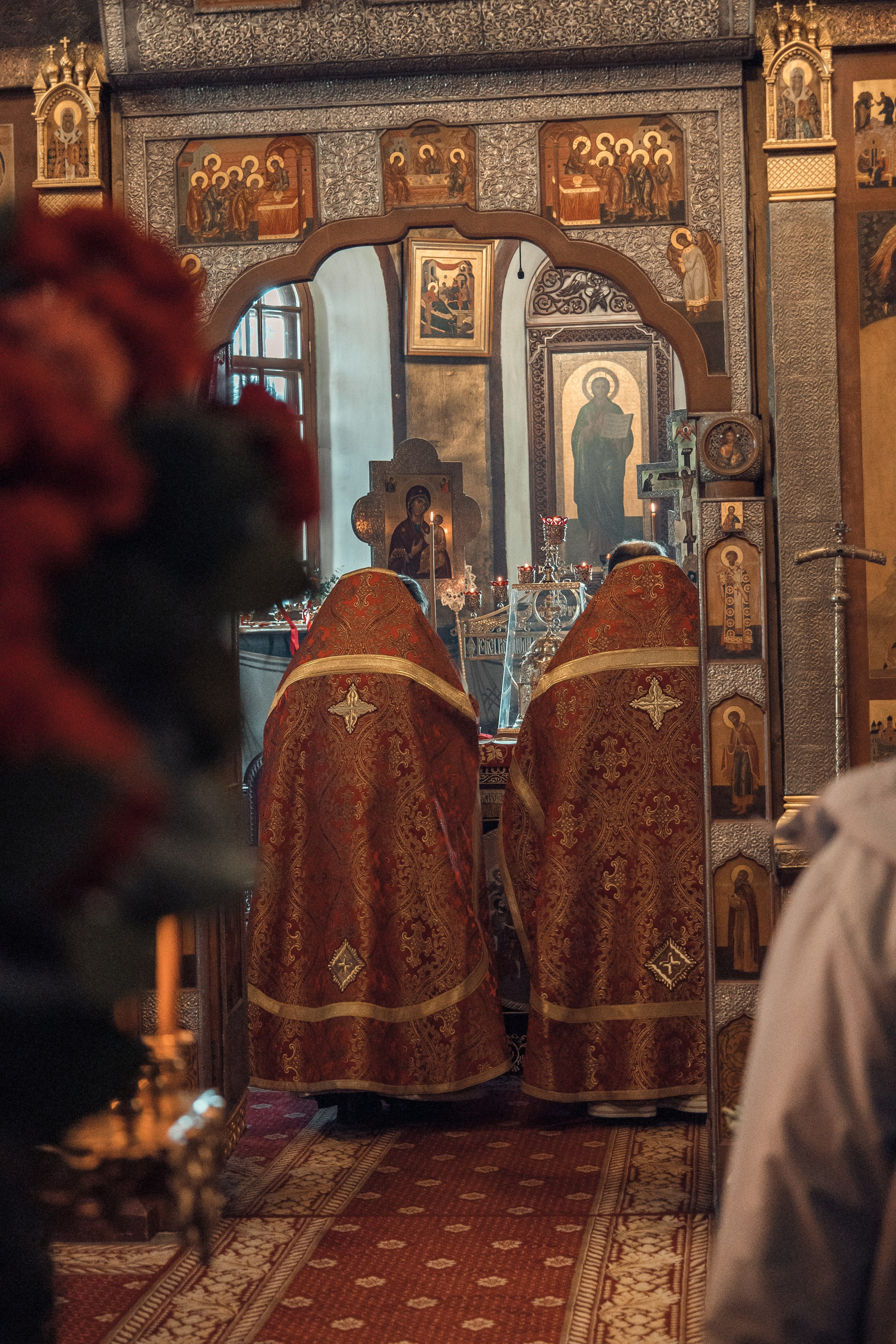 Светлая Седмица.Пасхальные часы.Божественная Литургия.Саввино-Сторожевский Монастырь. Артеменкова Анна Фотограф