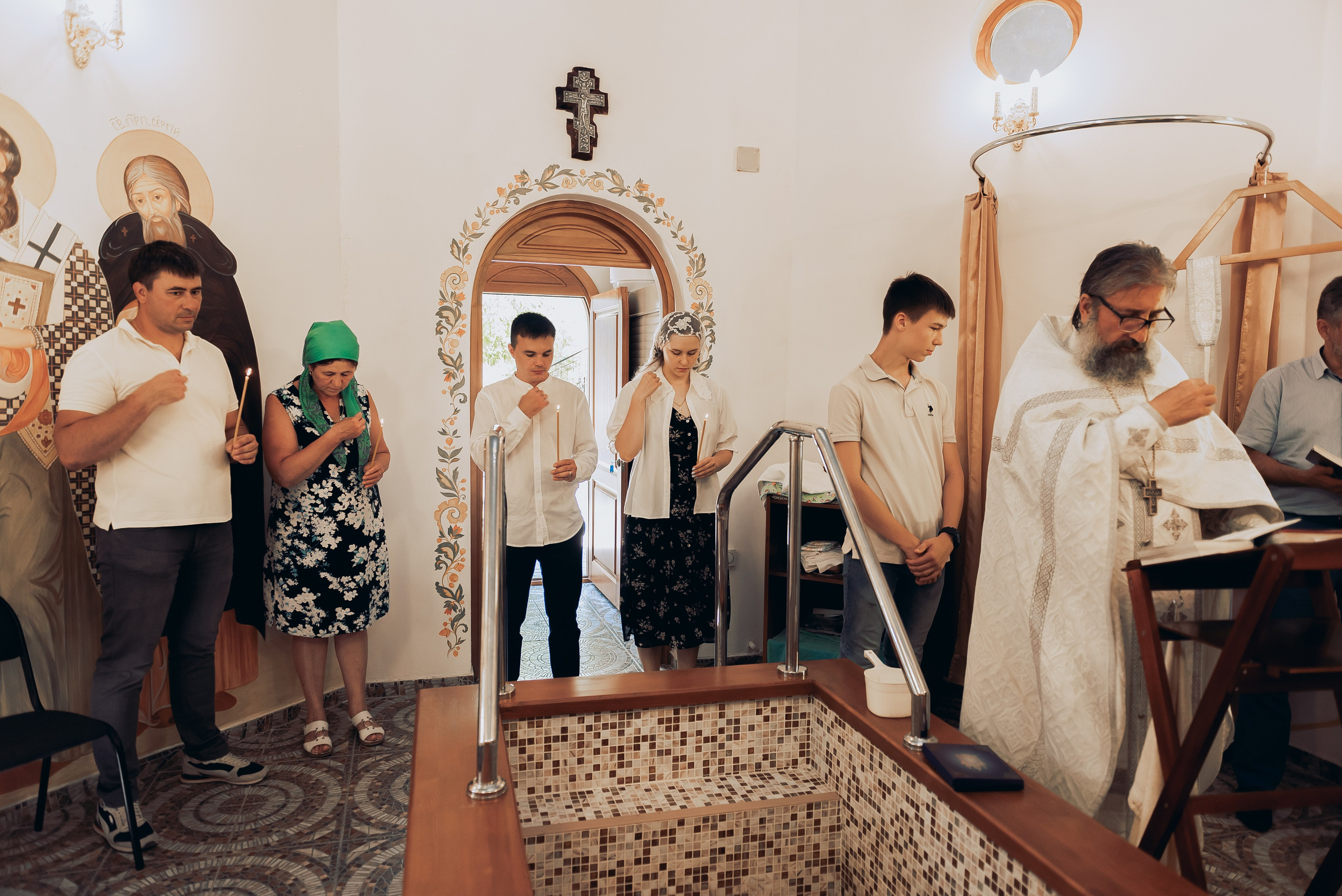 Крещение Евы. Фотограф Татьяна Иванчикова