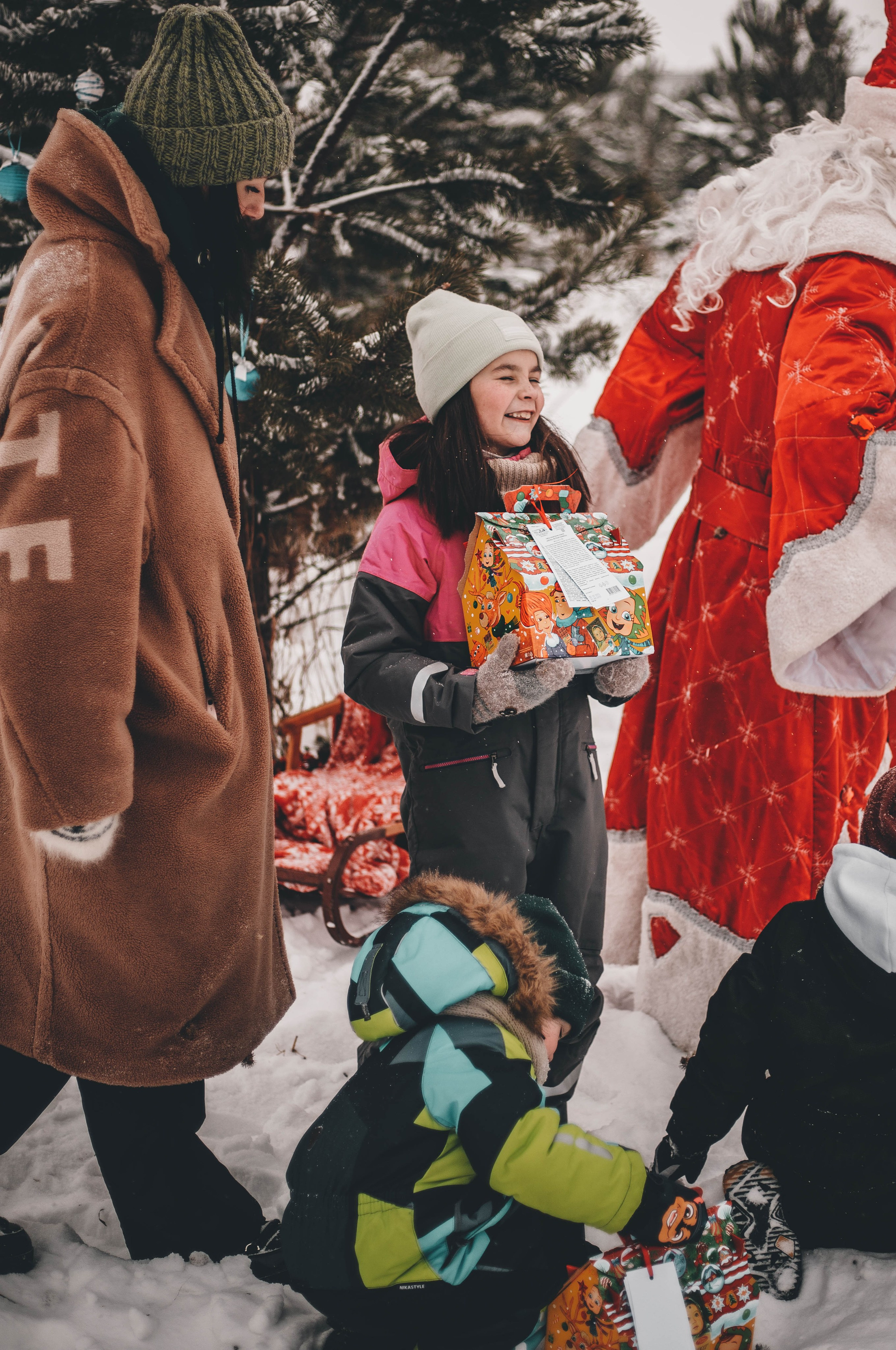 Фотопроект - Волшебная встреча с Дедом Морозом. Семейный и женский фотограф Кемерово Мария Степ