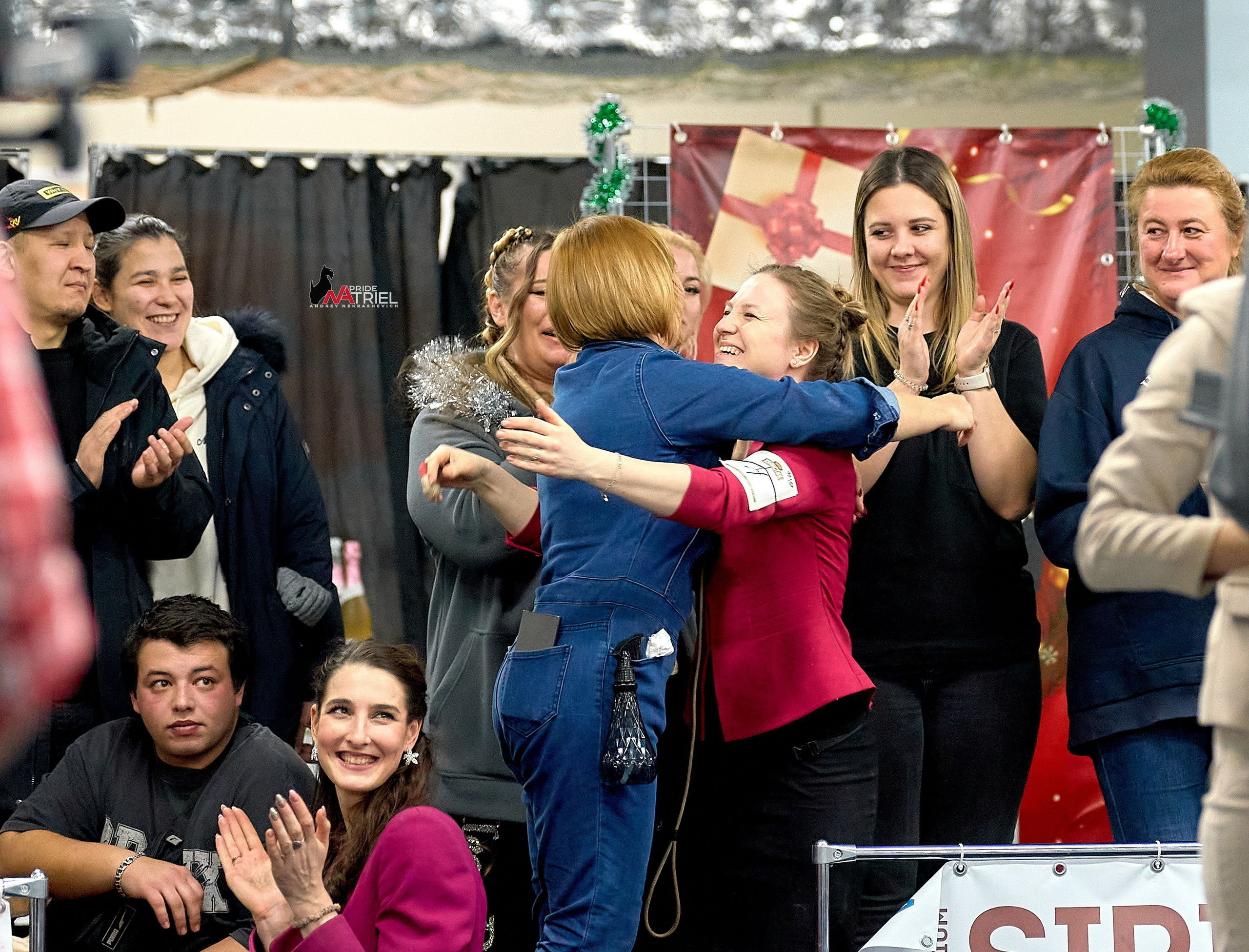 Съемка на выставке БуллиШоу