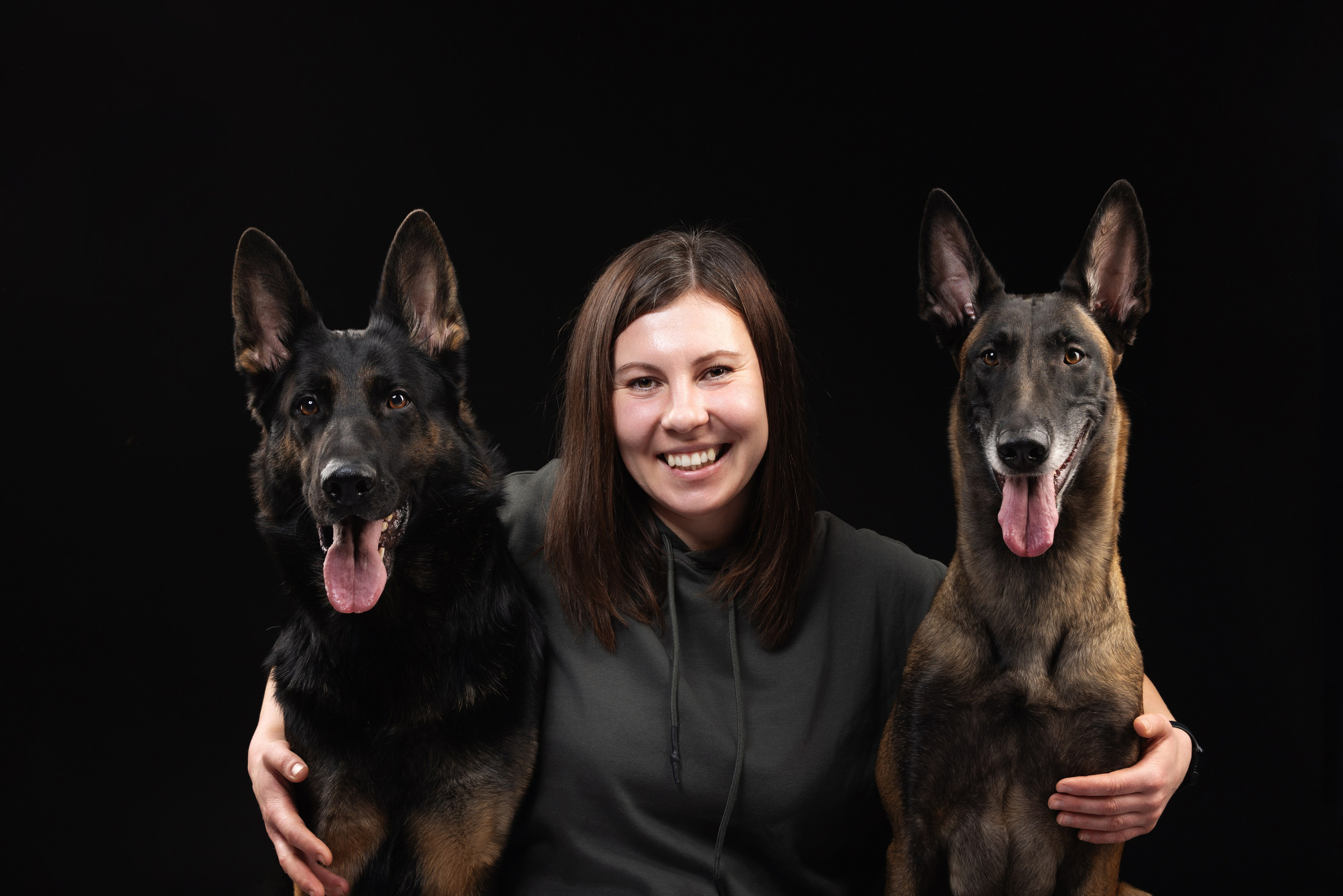 Жара и Делфи. Фотограф анималист Осипчикова Мария