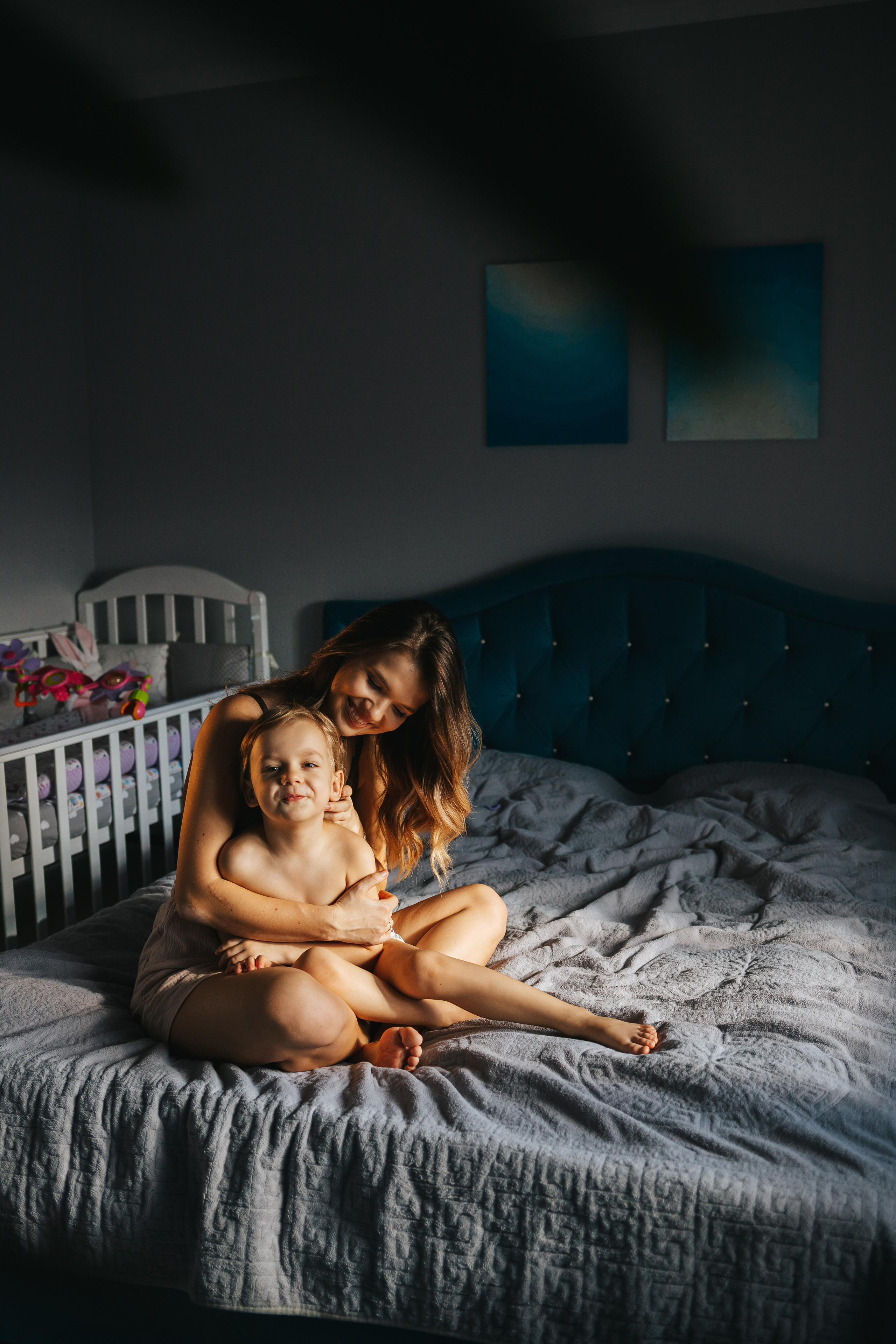 Домашняя фотосессия. Семейный lifestyle фотограф в Санкт-Петербурге Людмила Пахомова