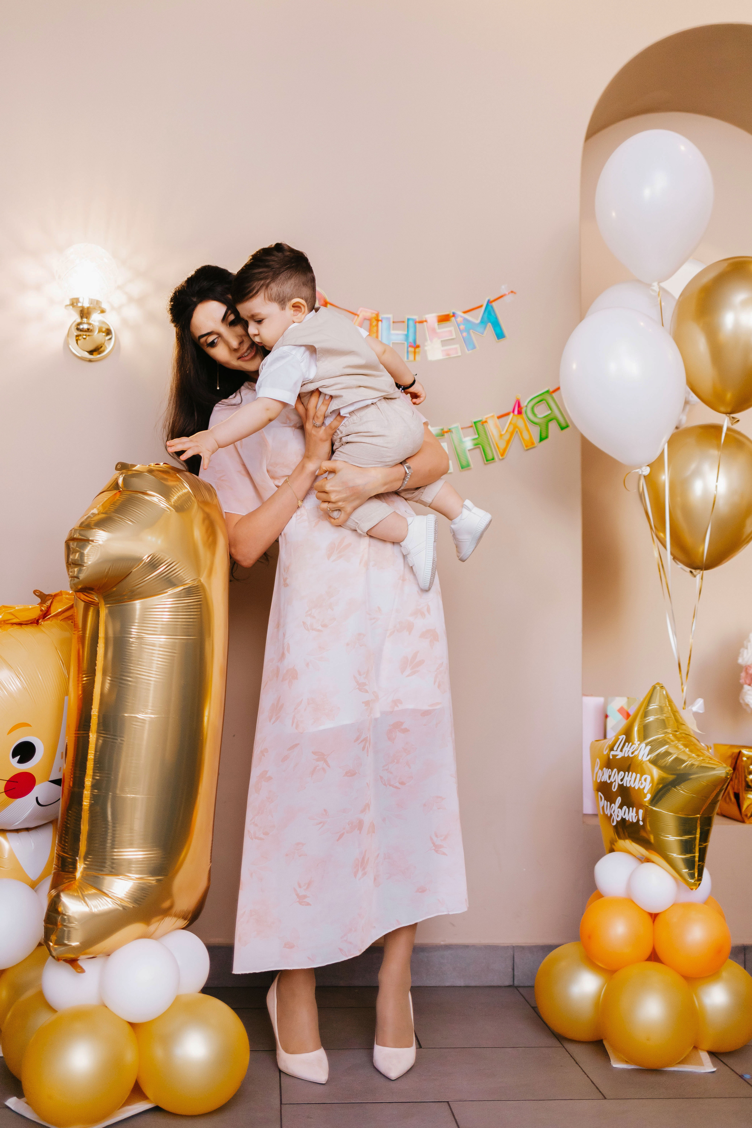 Первый день Рождения Ризвана. Семейный lifestyle фотограф в Санкт-Петербурге Людмила Пахомова