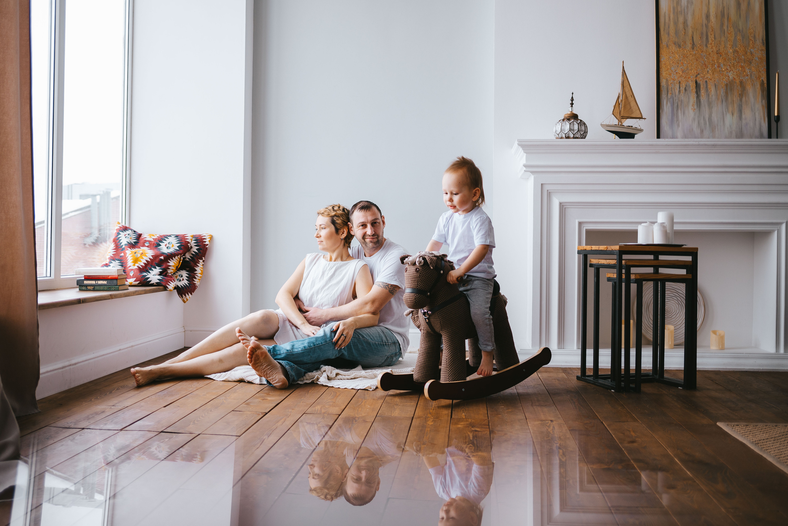 Антон, Анна, Гриша. Семейный lifestyle фотограф в Санкт-Петербурге Людмила Пахомова