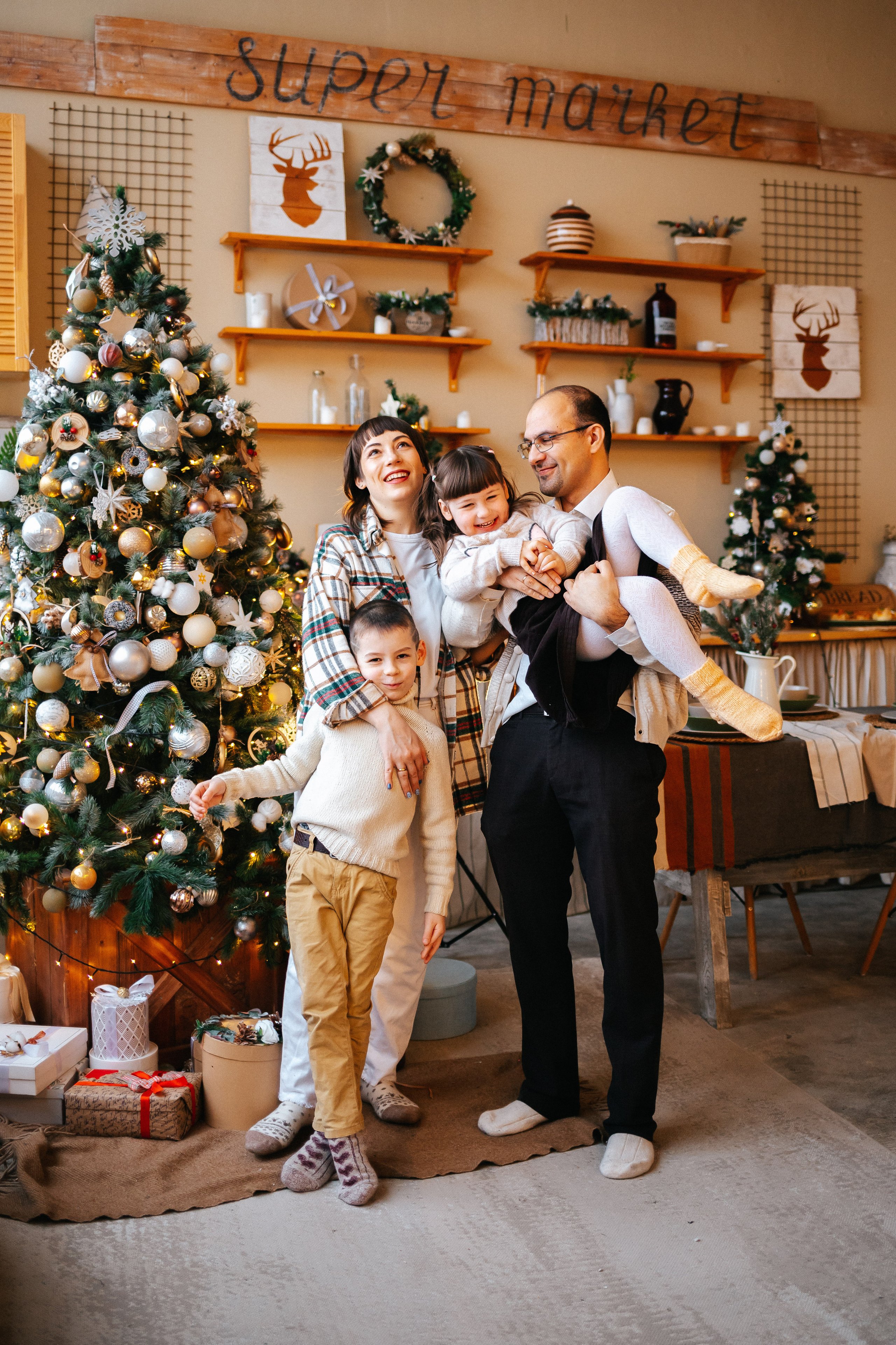 Новогодняя фотосессия. Семейный lifestyle фотограф в Санкт-Петербурге Людмила Пахомова