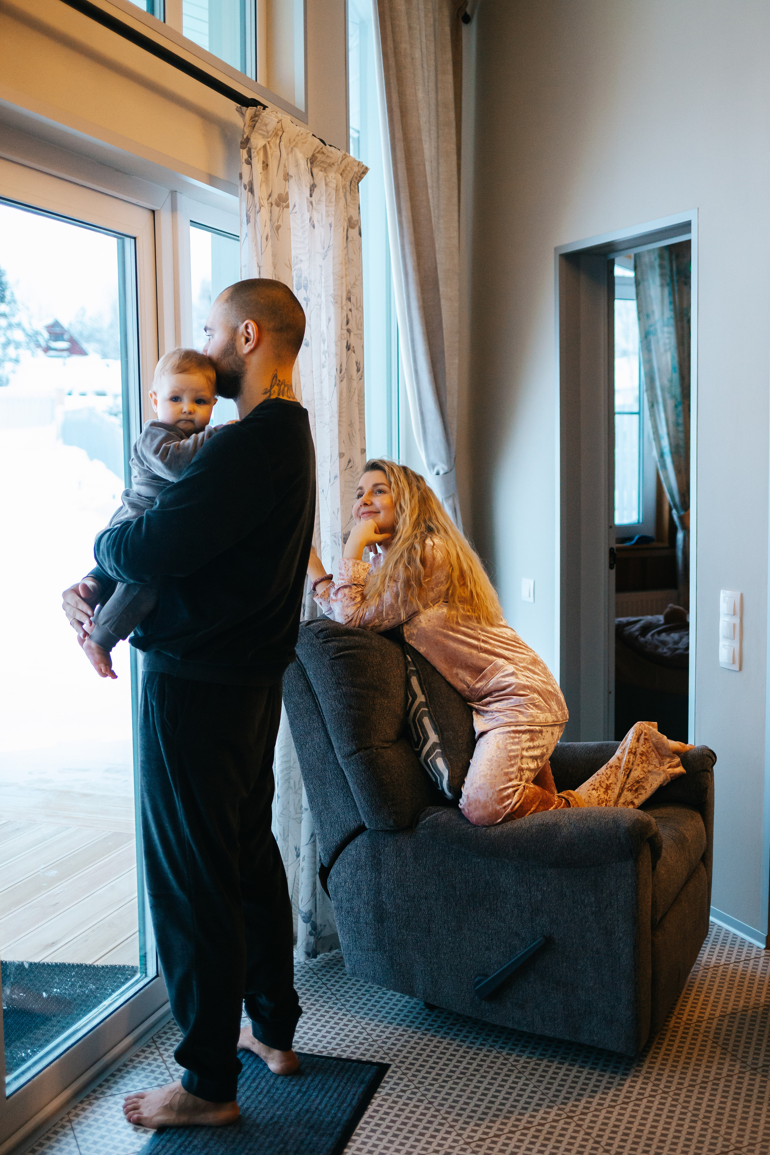 Андрей, Александра, Матвей. Семейный lifestyle фотограф в Санкт-Петербурге Людмила Пахомова