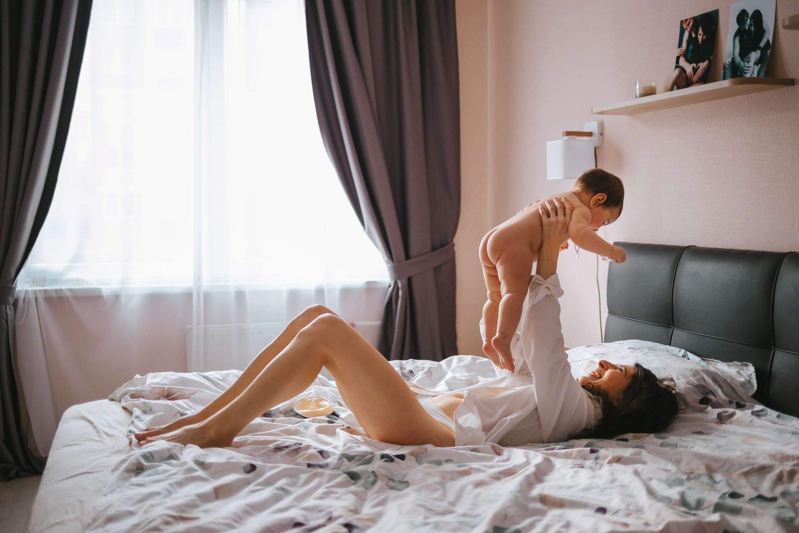 Домашняя фотосессия. Семейный lifestyle фотограф в Санкт-Петербурге Людмила Пахомова