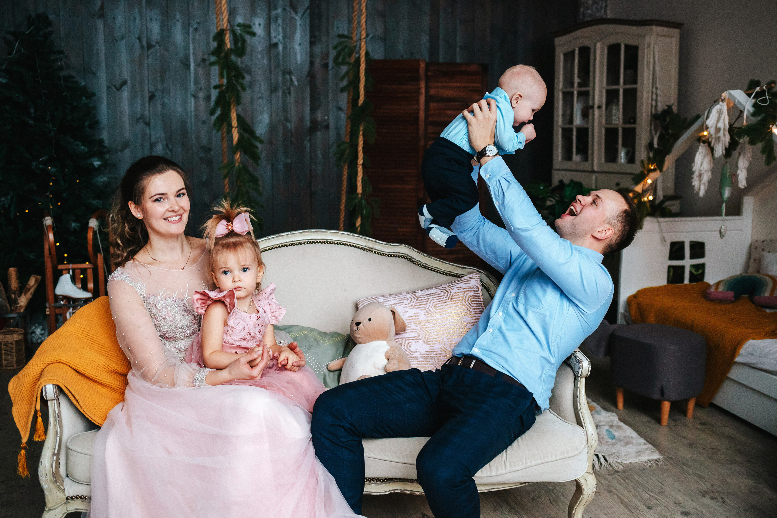 Новогодняя фотосессия. Семейный lifestyle фотограф в Санкт-Петербурге Людмила Пахомова