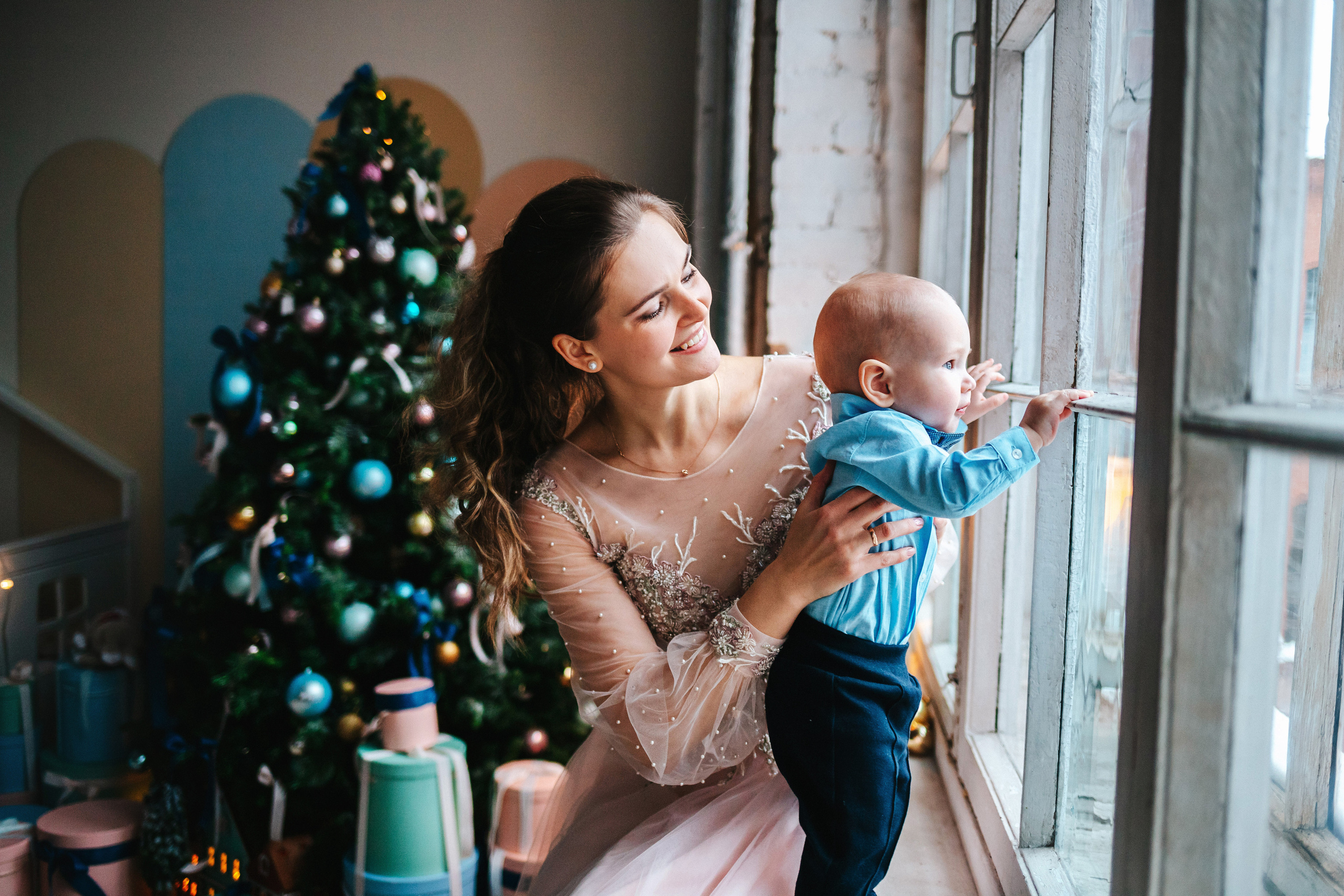 Новогодняя фотосессия. Семейный lifestyle фотограф в Санкт-Петербурге Людмила Пахомова