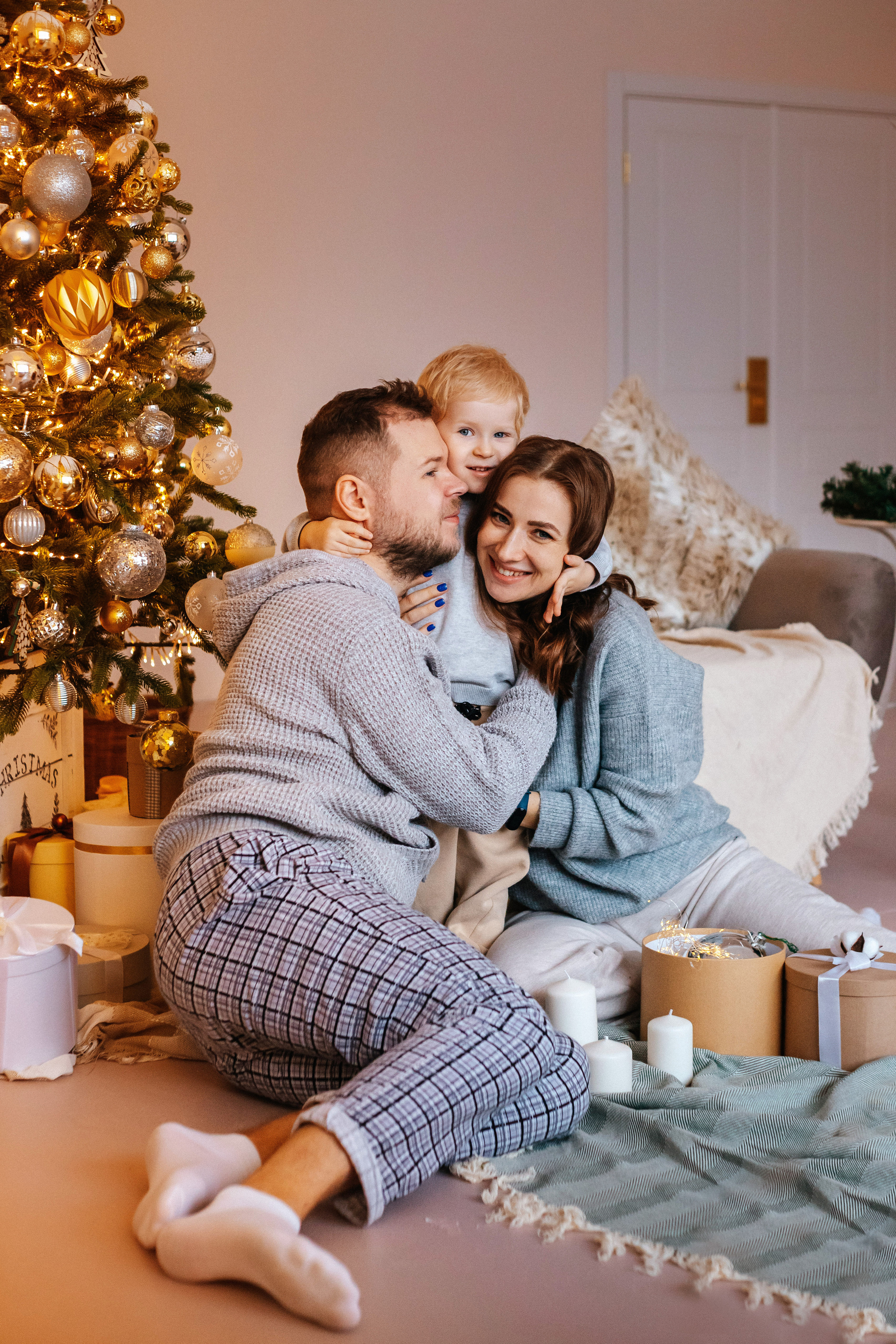 Новогодняя фотосессия. Семейный lifestyle фотограф в Санкт-Петербурге Людмила Пахомова