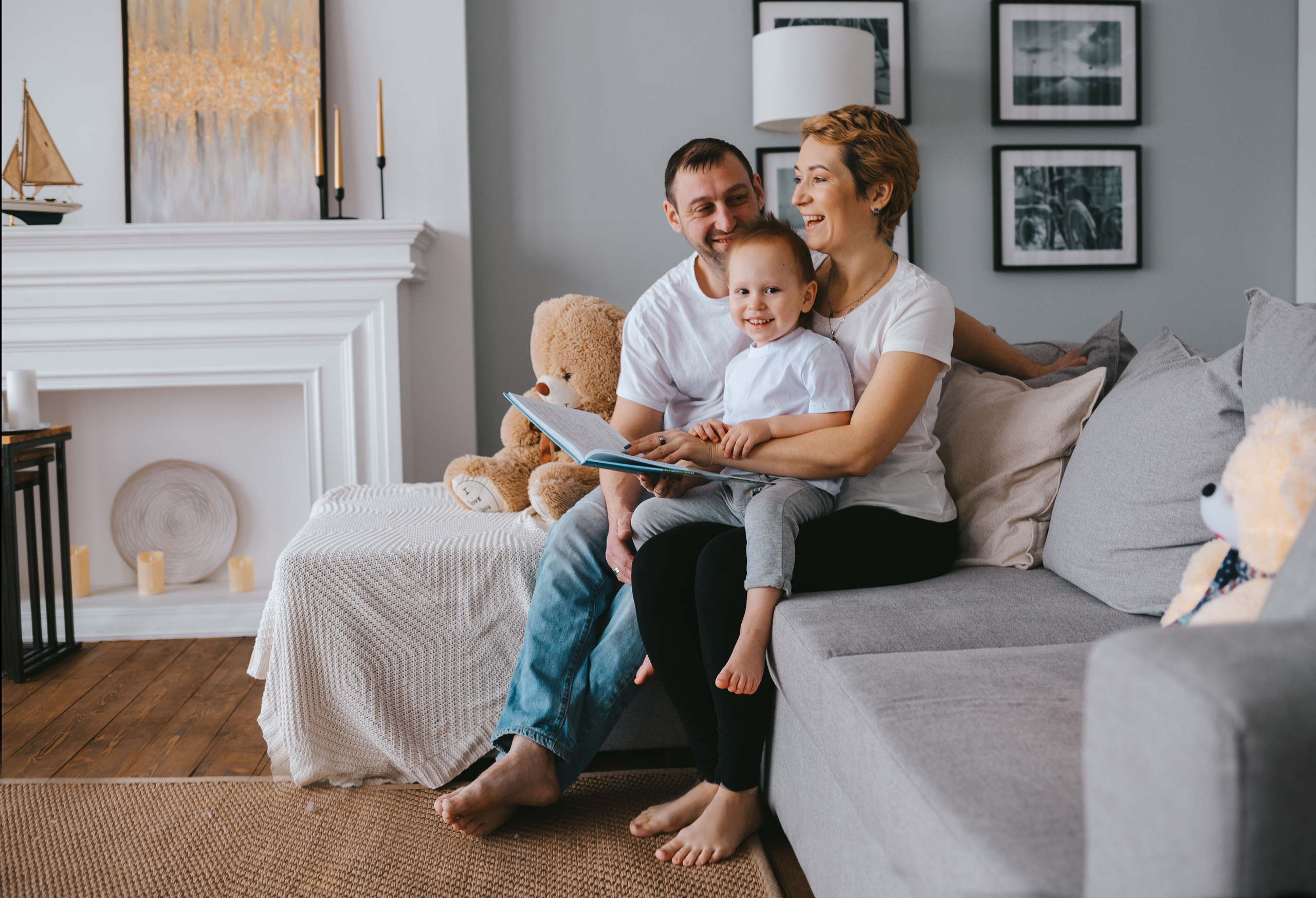 Антон, Анна, Гриша. Семейный lifestyle фотограф в Санкт-Петербурге Людмила Пахомова