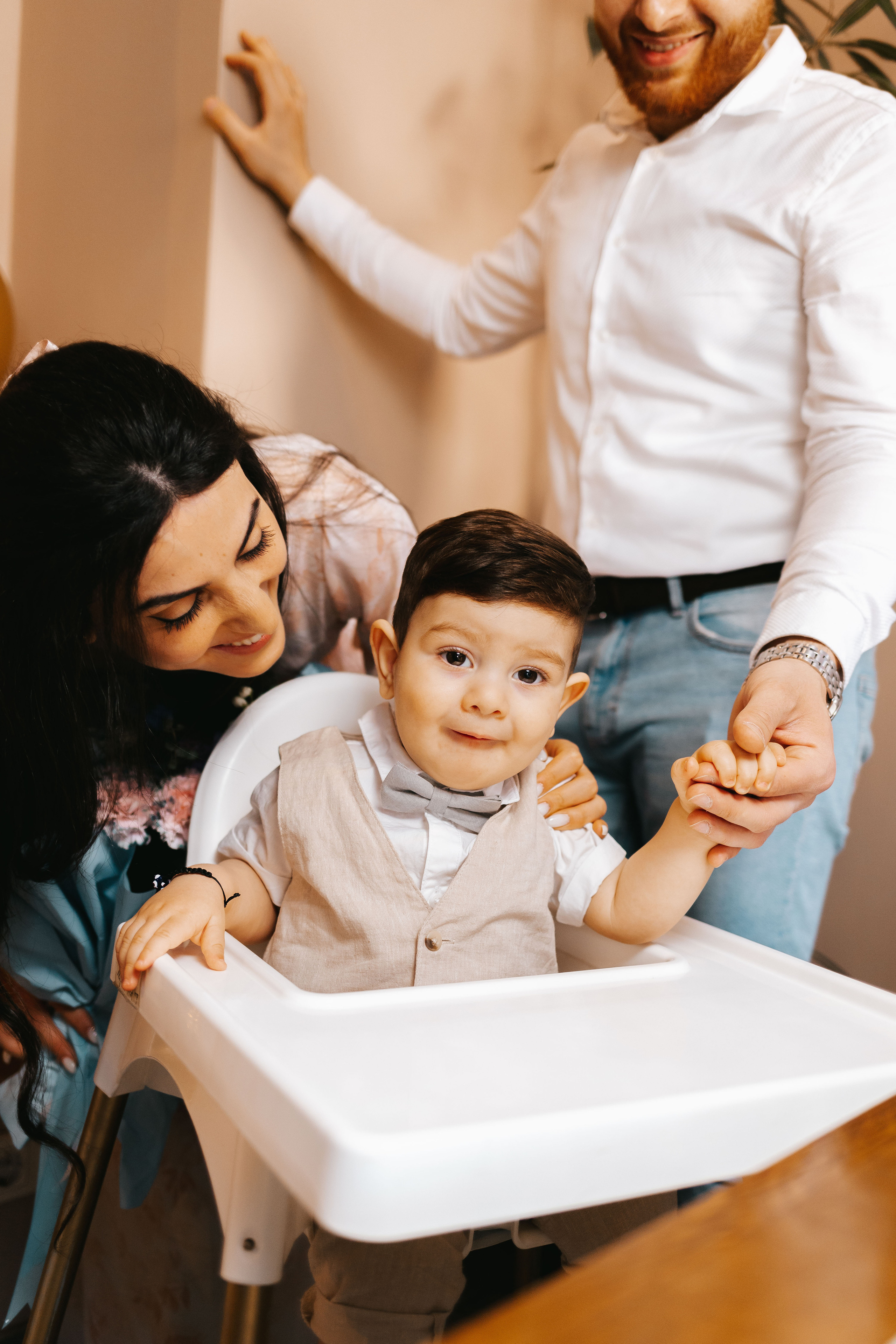 Первый день Рождения Ризвана. Семейный lifestyle фотограф в Санкт-Петербурге Людмила Пахомова