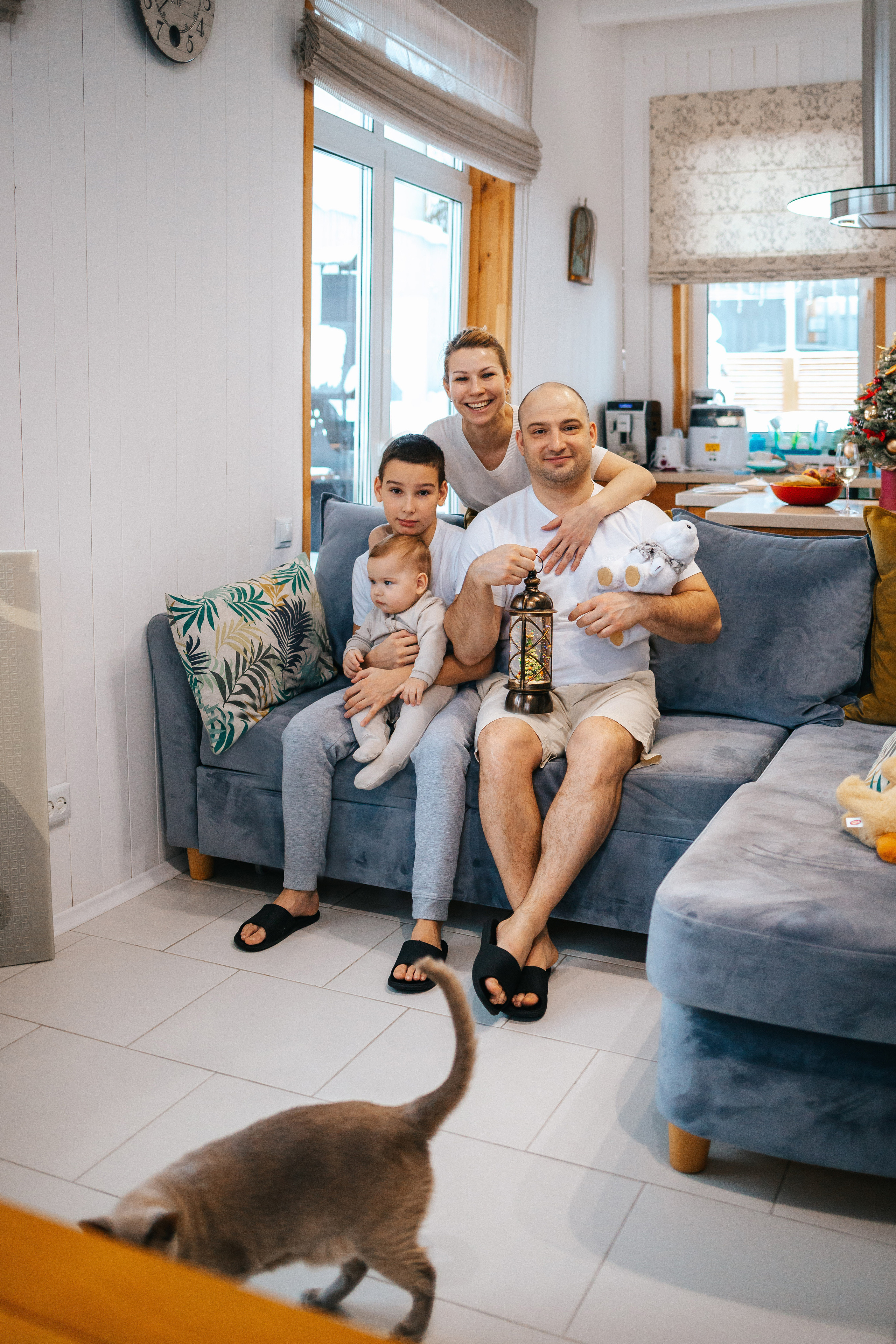 Александр, Анна, Артём и Миша. Семейный lifestyle фотограф в Санкт-Петербурге Людмила Пахомова