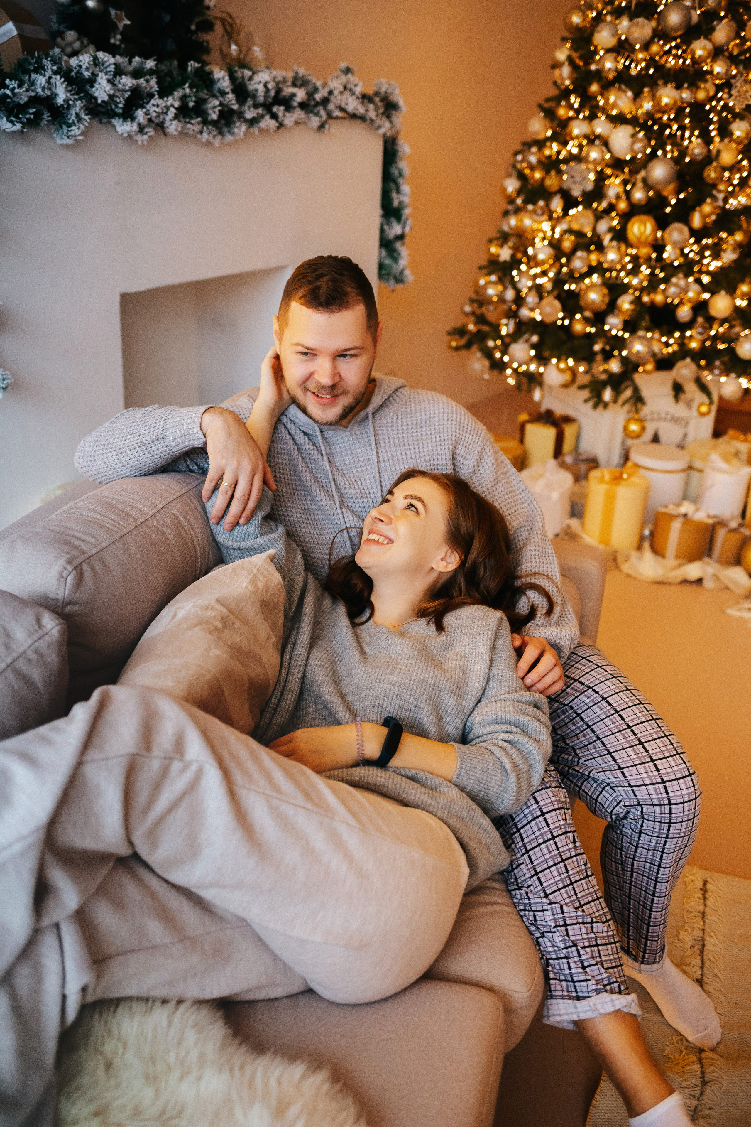 Новогодняя фотосессия. Семейный lifestyle фотограф в Санкт-Петербурге Людмила Пахомова